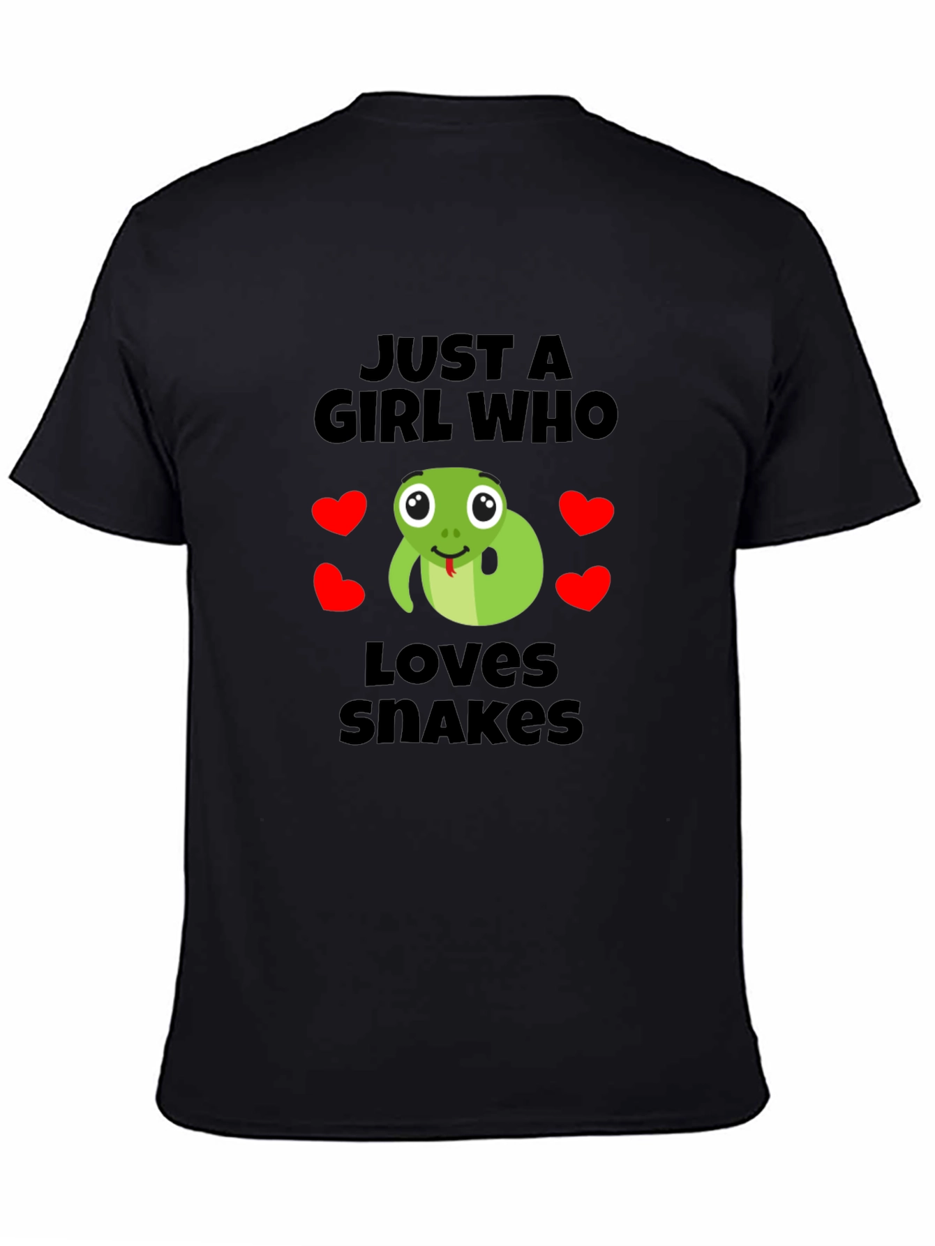 Just a Girl Who Loves Snakes T-Shirt