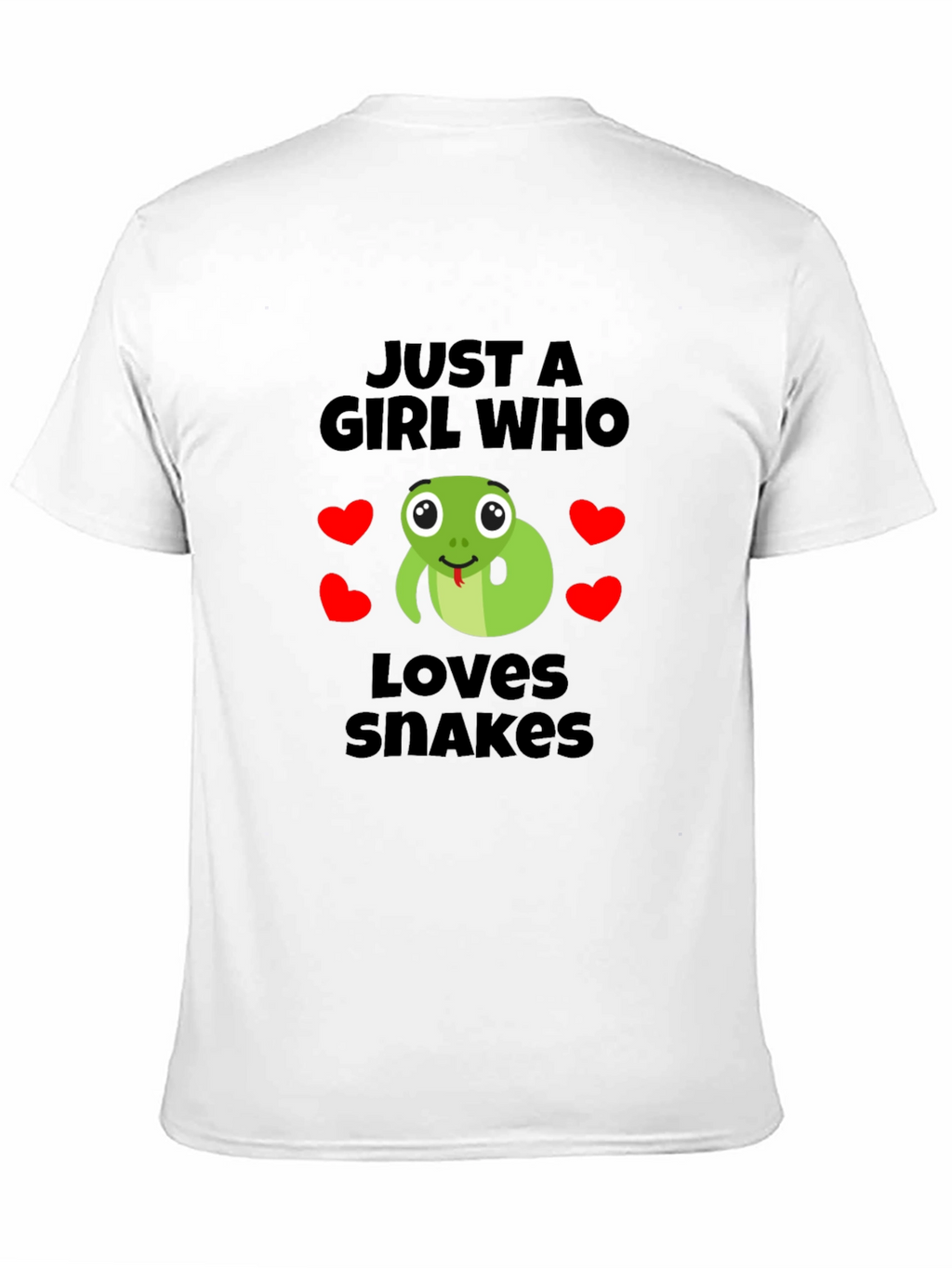 Just a Girl Who Loves Snakes T-Shirt