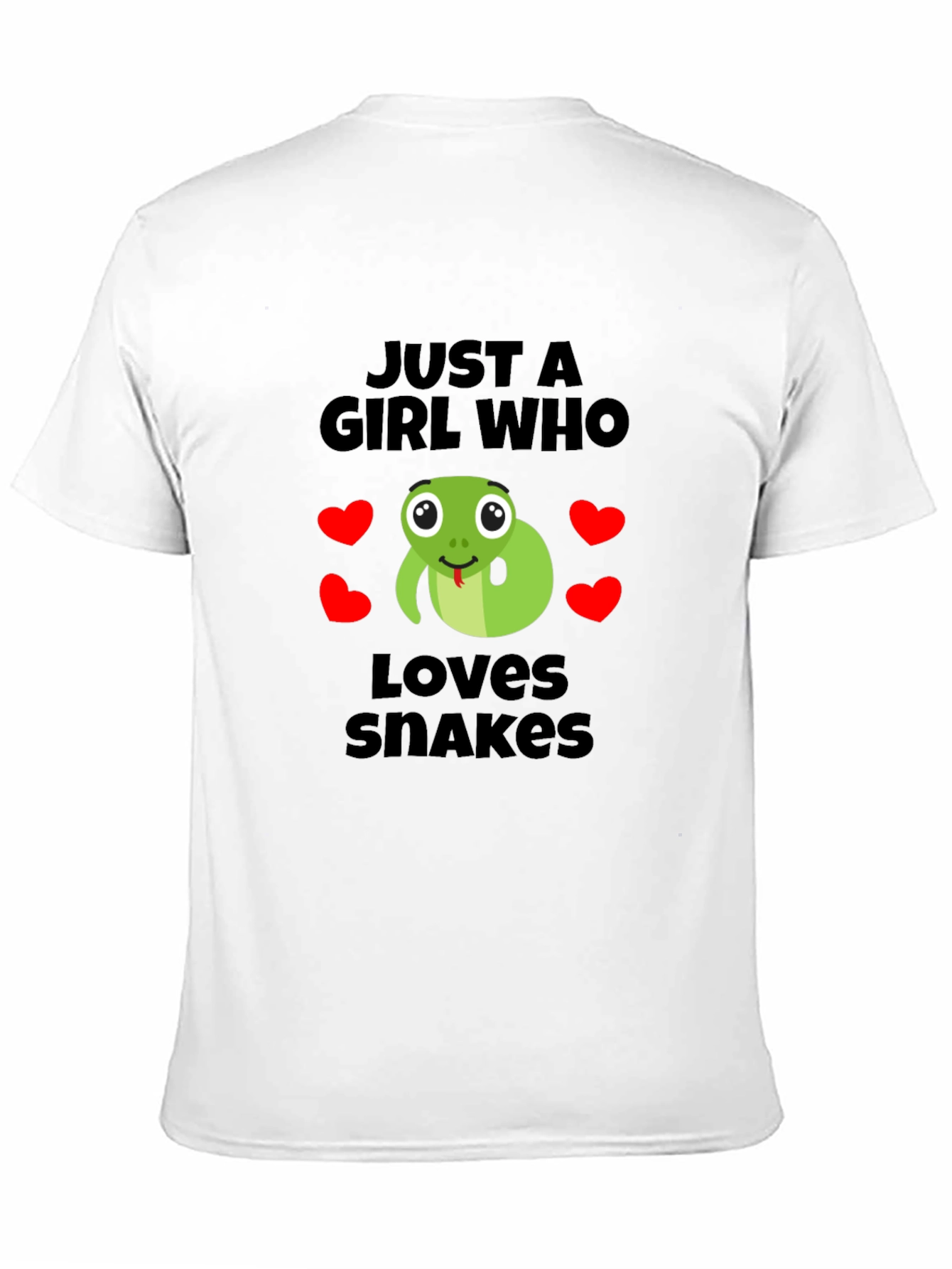 Just a Girl Who Loves Snakes T-Shirt