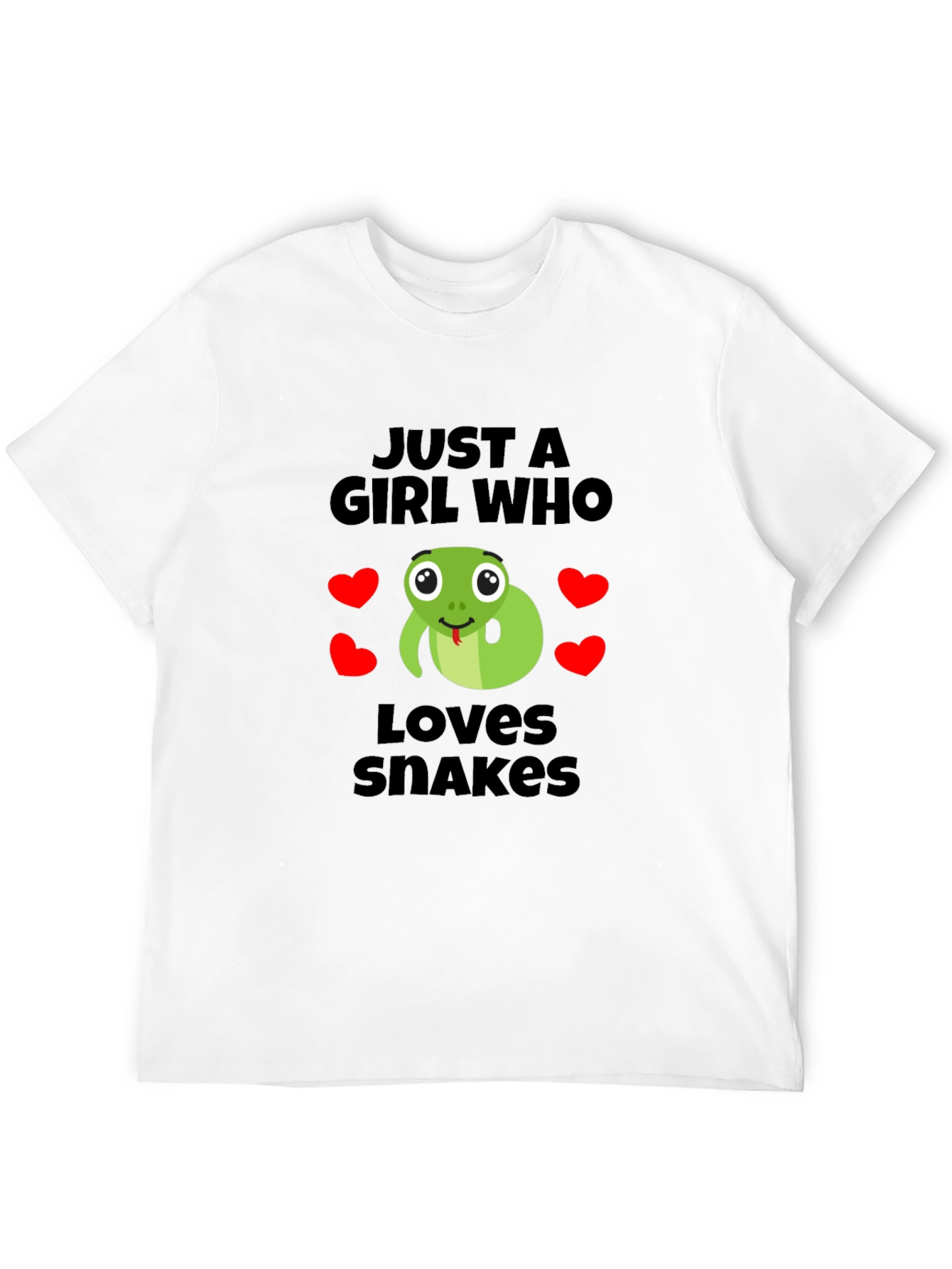 Just a Girl Who Loves Snakes T-Shirt
