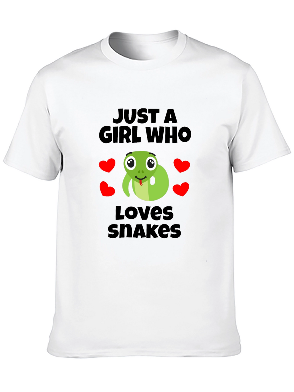 Just a Girl Who Loves Snakes T-Shirt