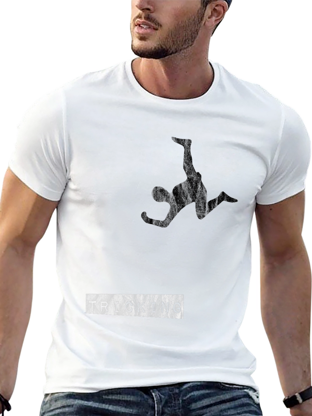 Black Tricking Stunt T-Shirt