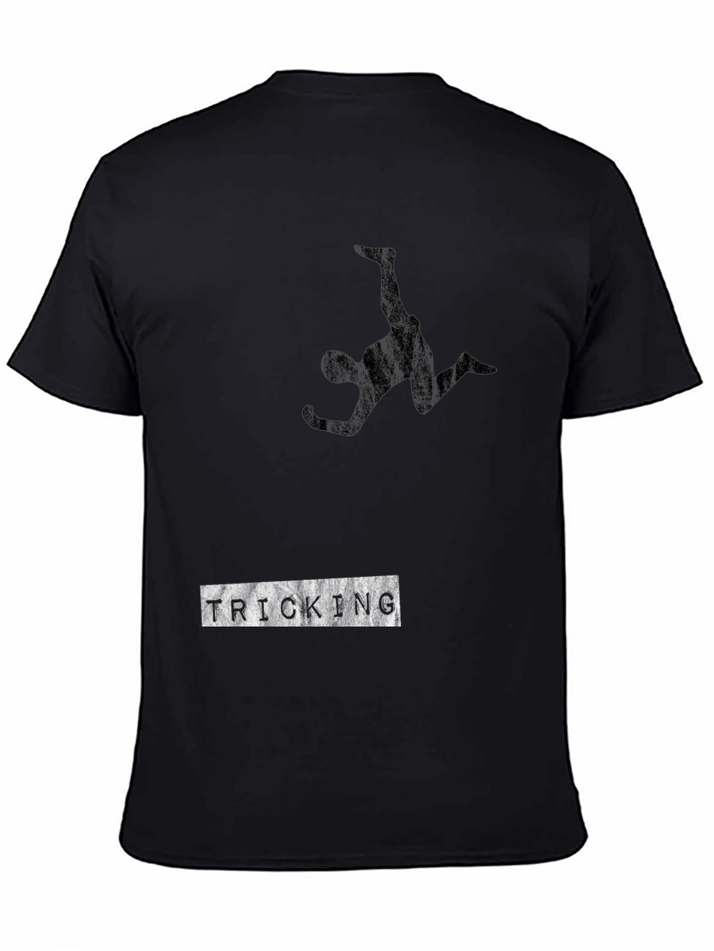 Black Tricking Stunt T-Shirt