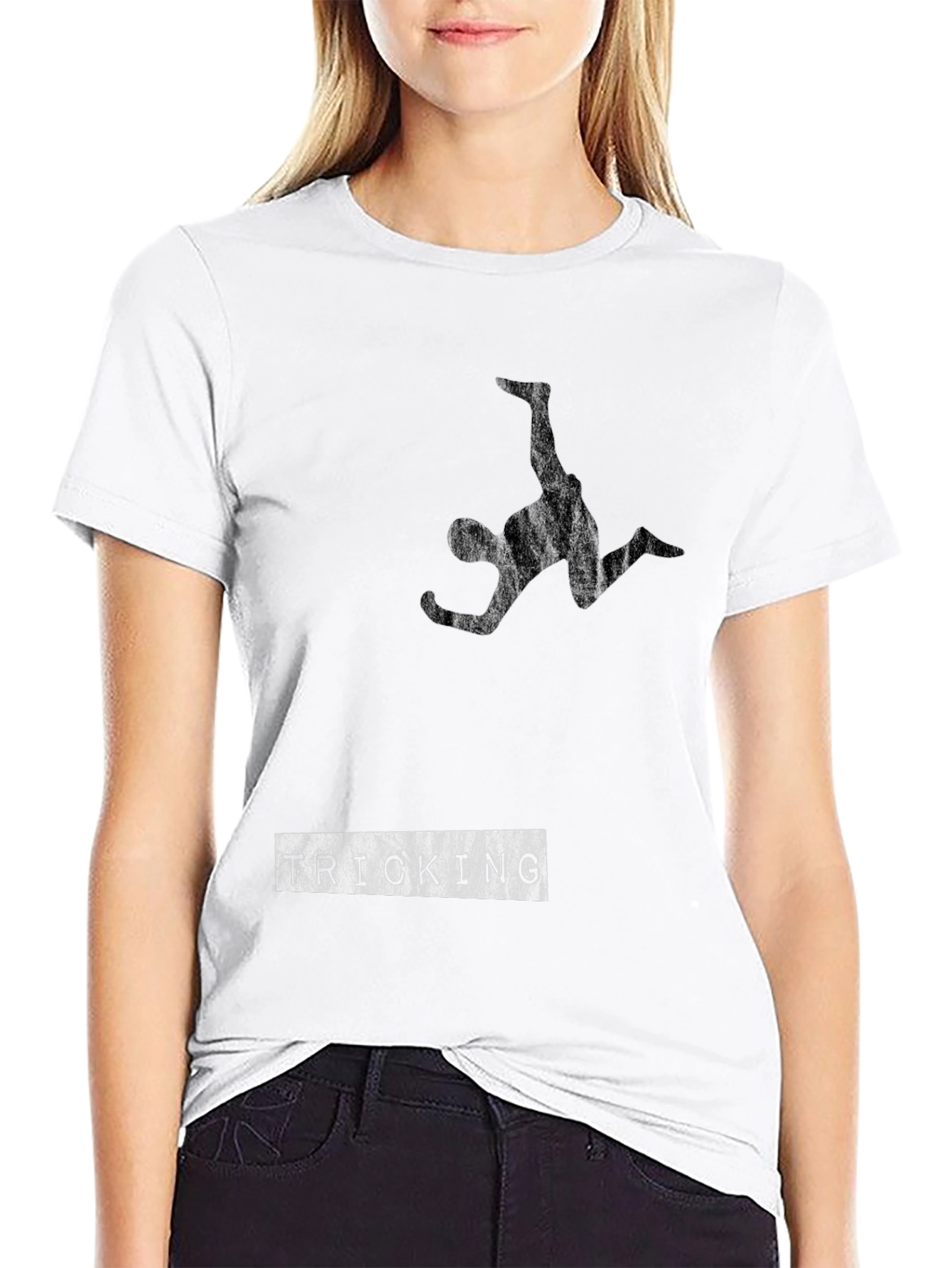 Black Tricking Stunt T-Shirt