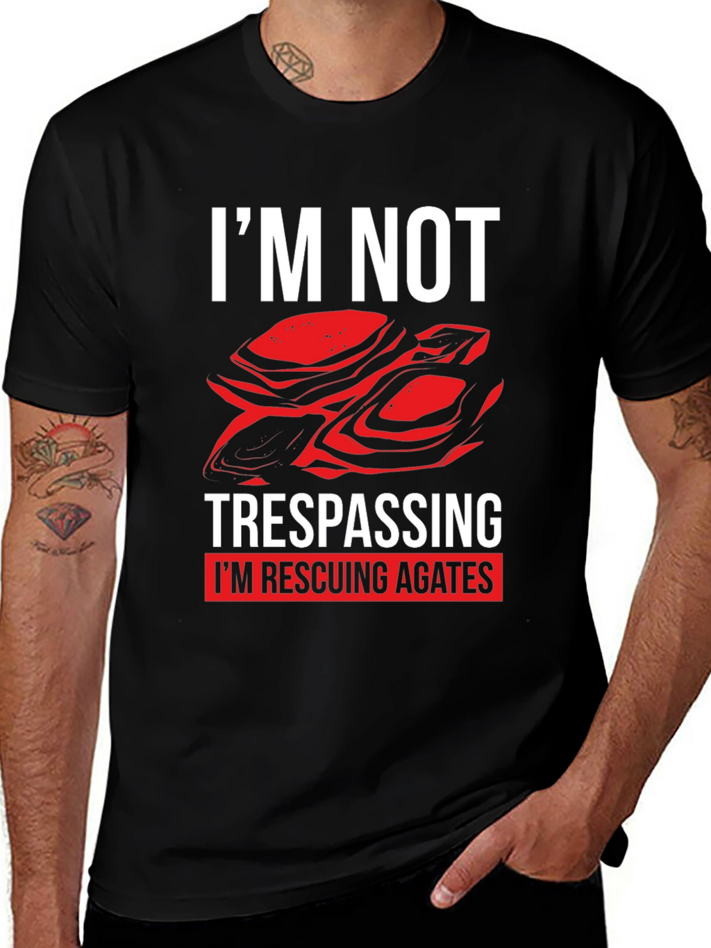 Im Not Trespassing Agates T-Shirt