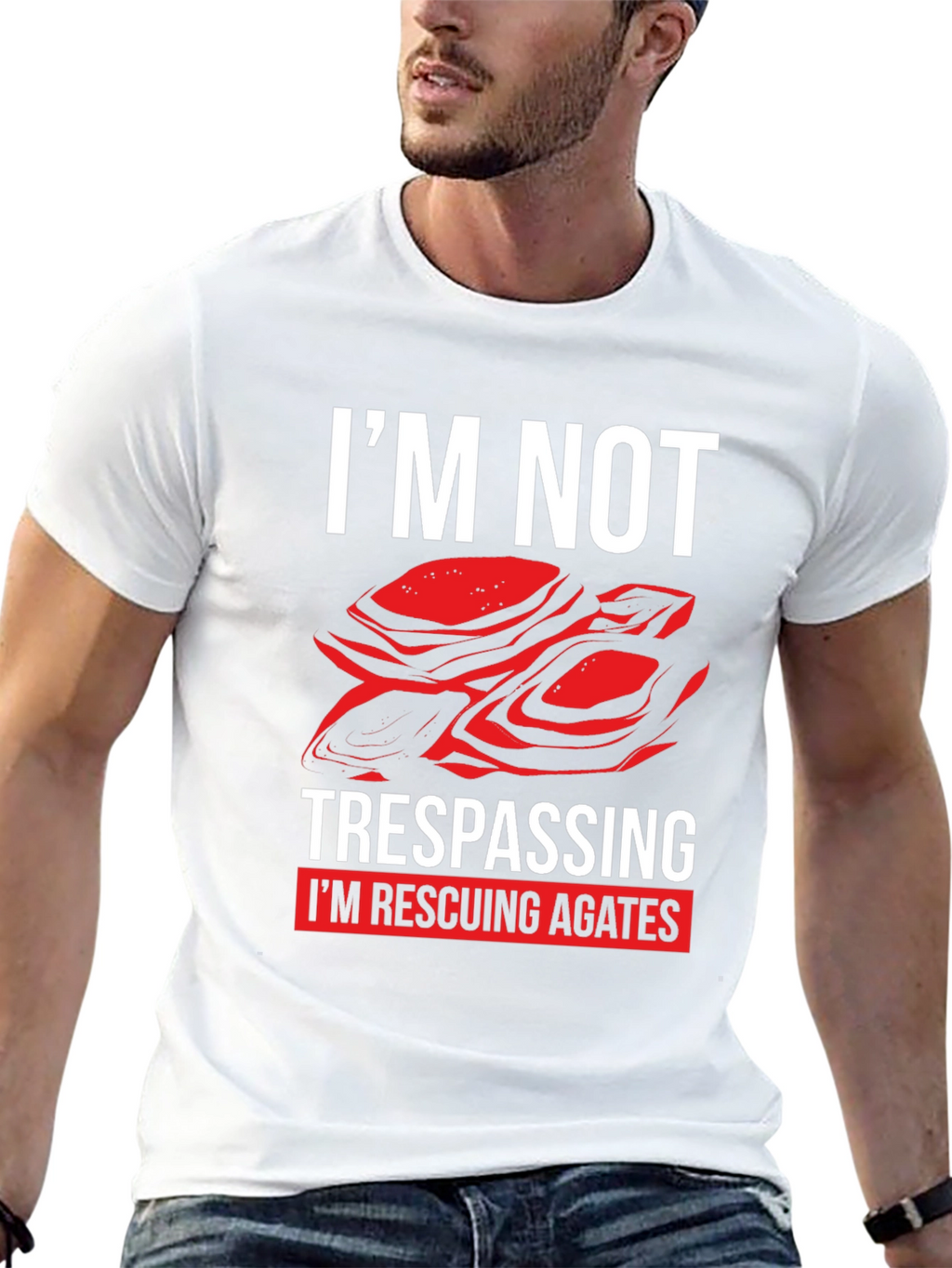 Im Not Trespassing Agates T-Shirt
