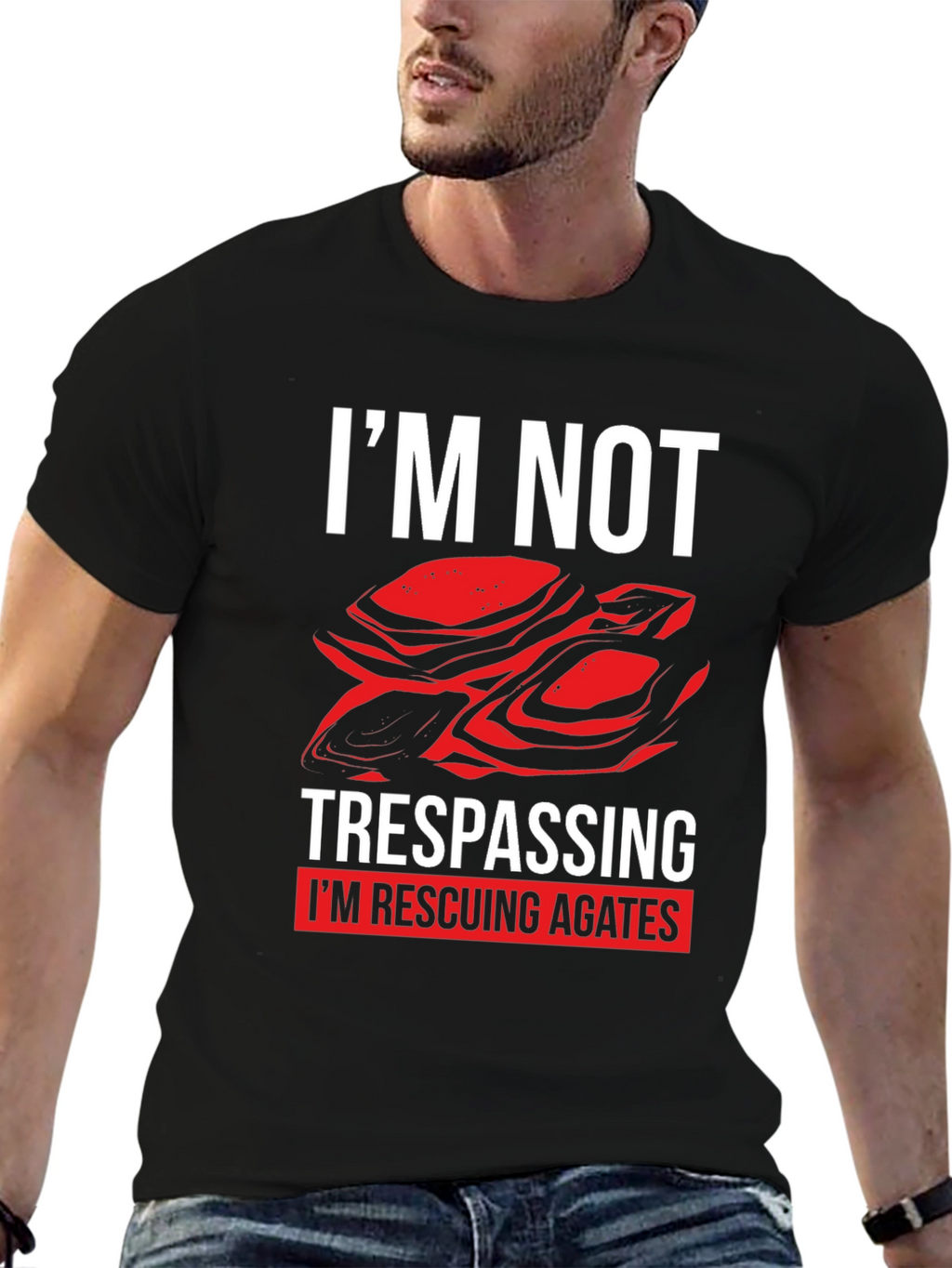 Im Not Trespassing Agates T-Shirt