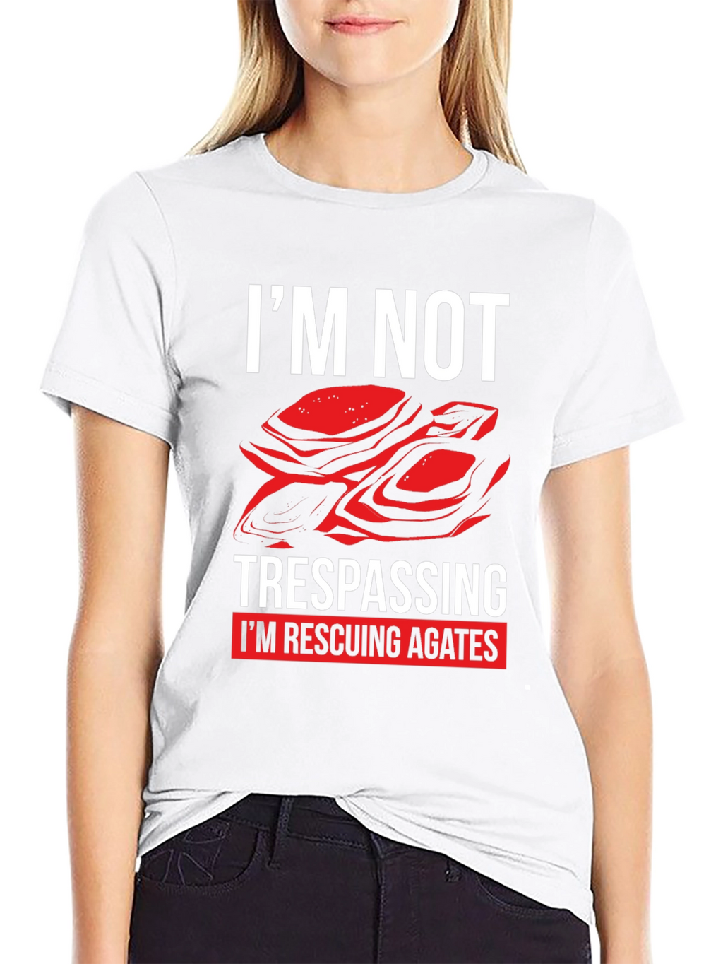 Im Not Trespassing Agates T-Shirt