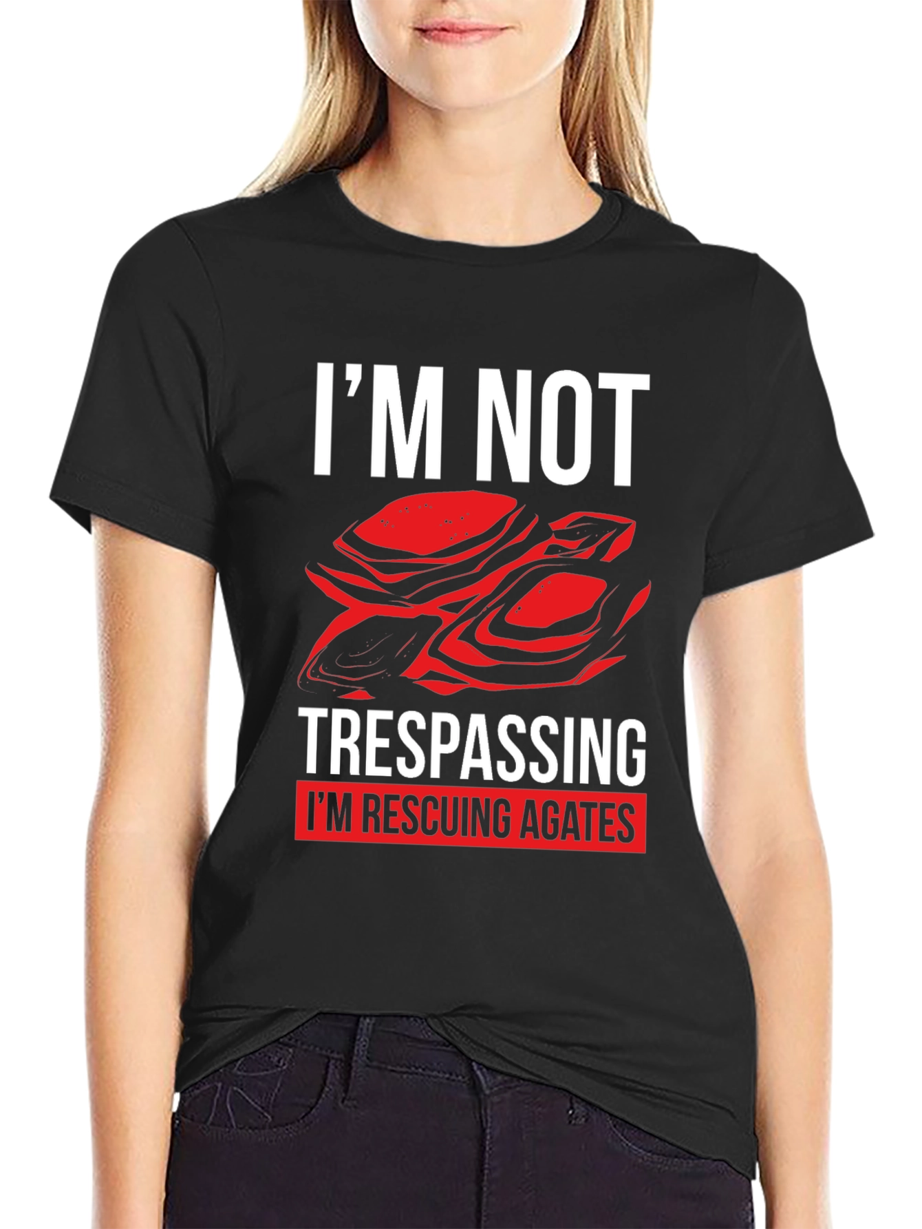 Im Not Trespassing Agates T-Shirt