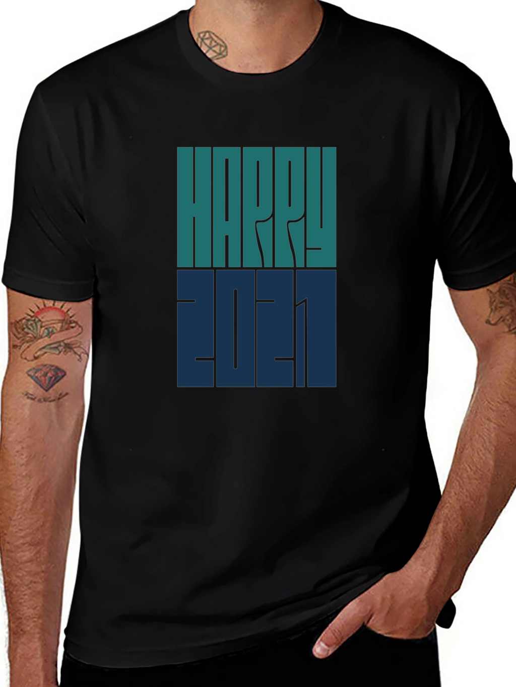 Happy 2021 Graphic T-Shirt