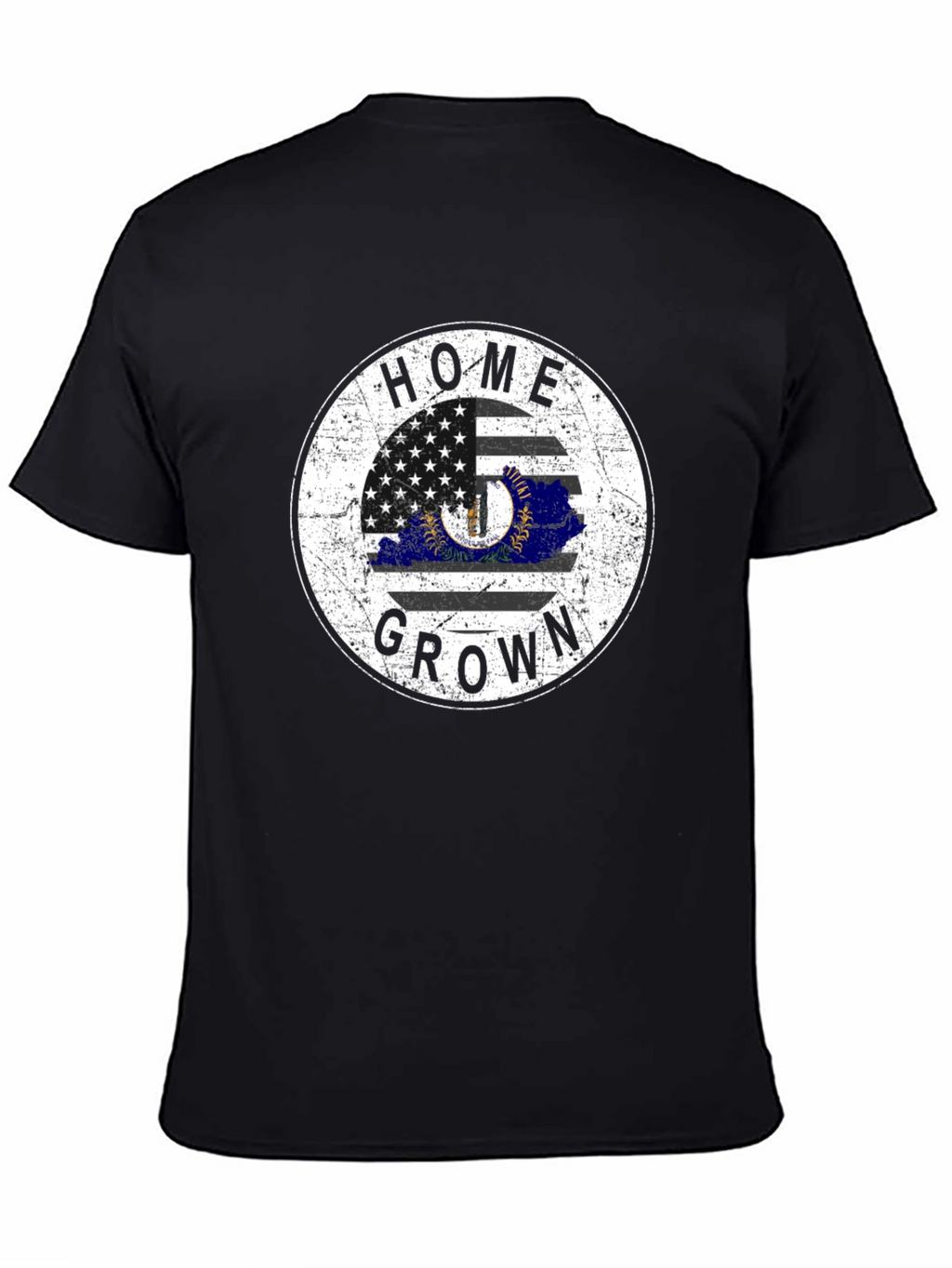 Home Grown Kentucky Flag Graphic Tee
