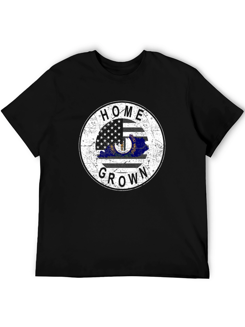 Home Grown Kentucky Flag Graphic Tee