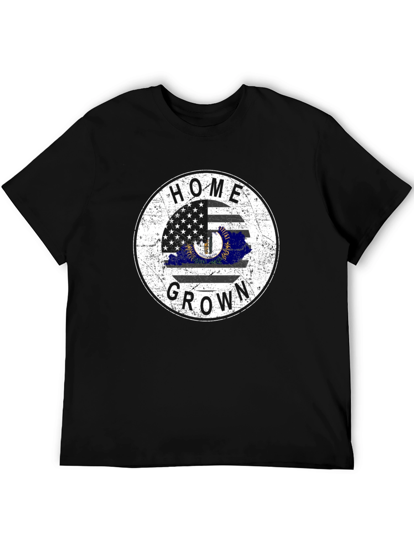 Home Grown Kentucky Flag Graphic Tee