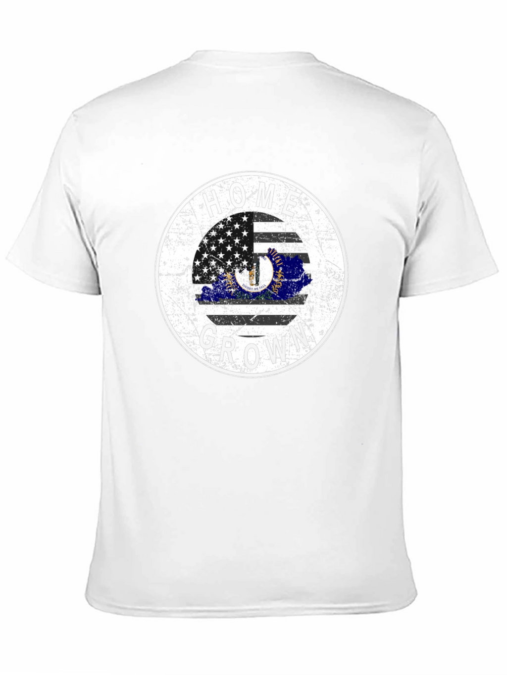 Home Grown Kentucky Flag Graphic Tee