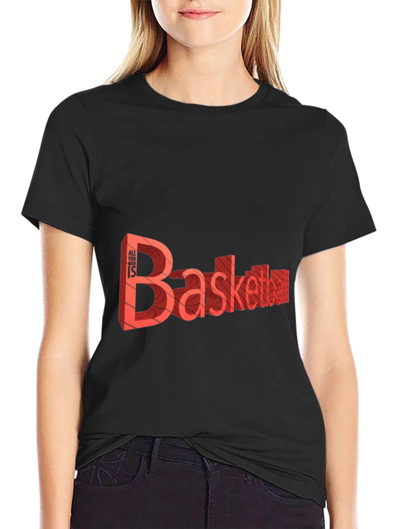 Basketball Graphic Tee - All You Need Is Basketball