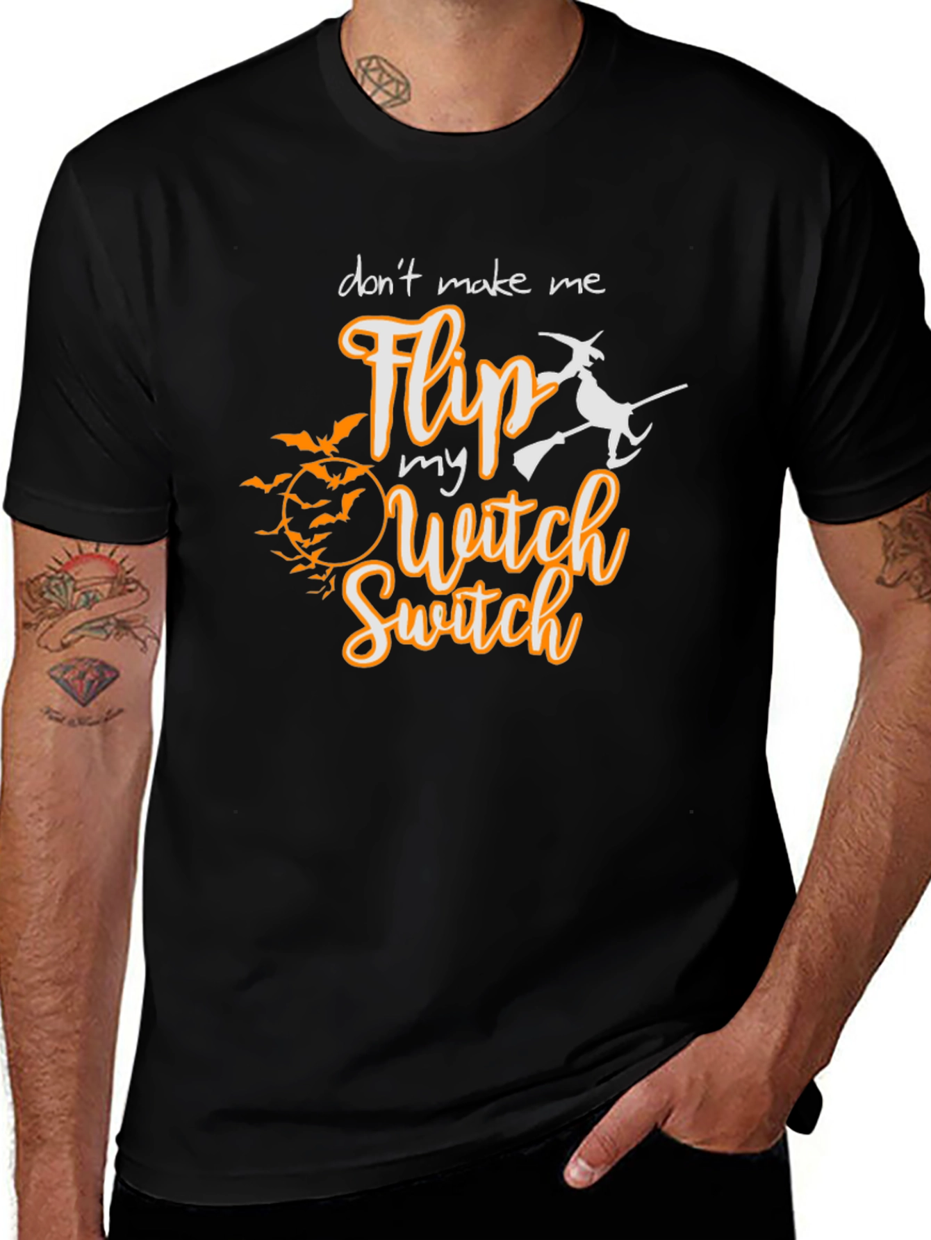 Dont Make Me Flip My Witch Switch T-Shirt