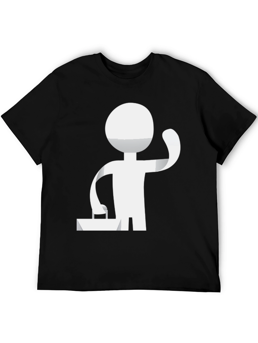 DJ Stick Figure Graphic Tee
