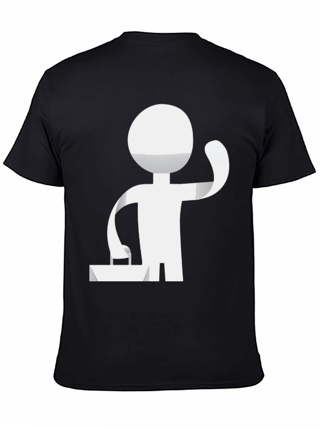 DJ Stick Figure Graphic Tee
