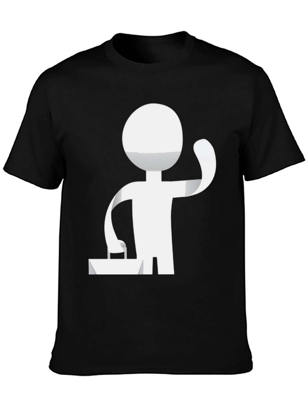 DJ Stick Figure Graphic Tee