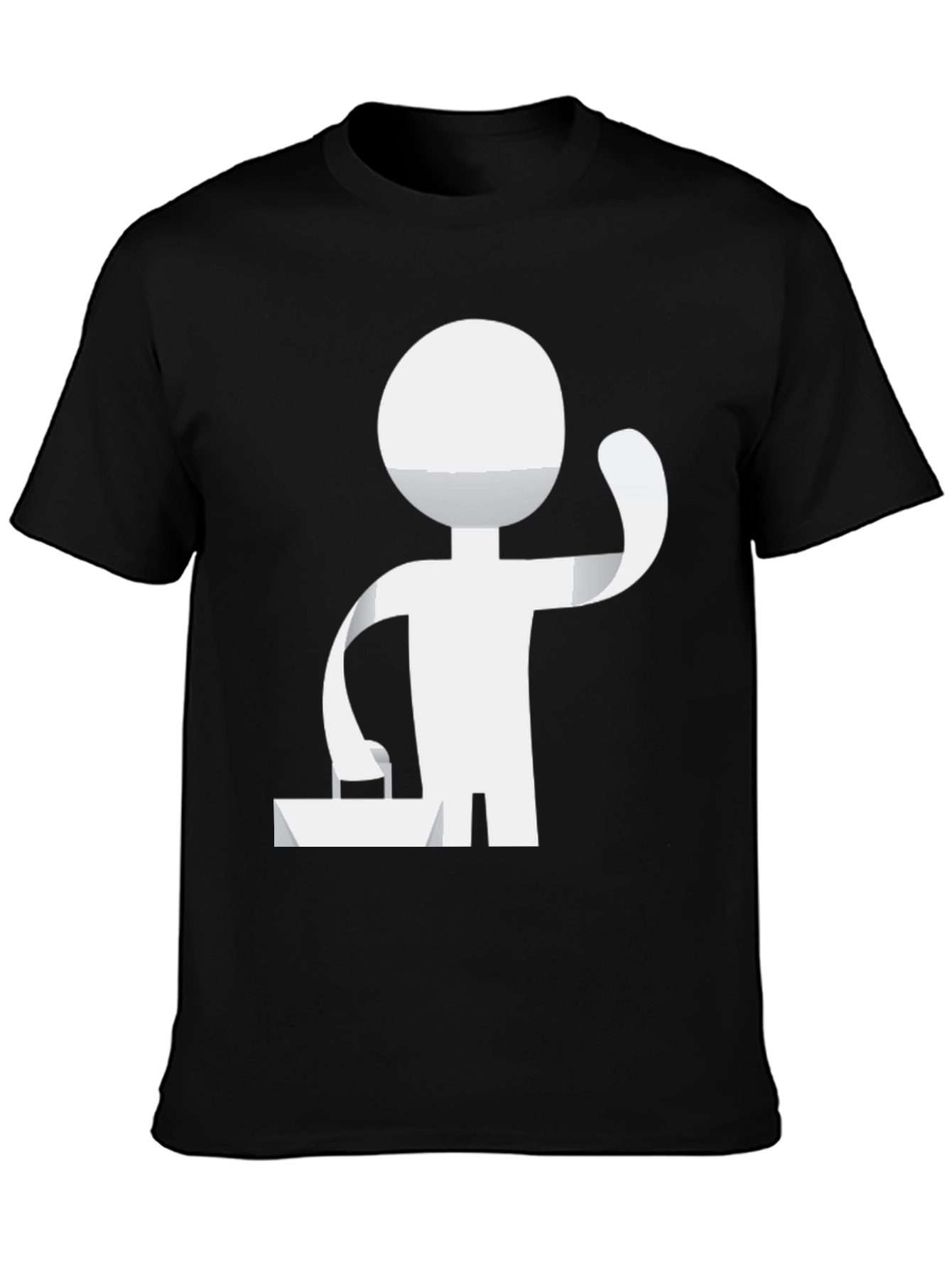 DJ Stick Figure Graphic Tee