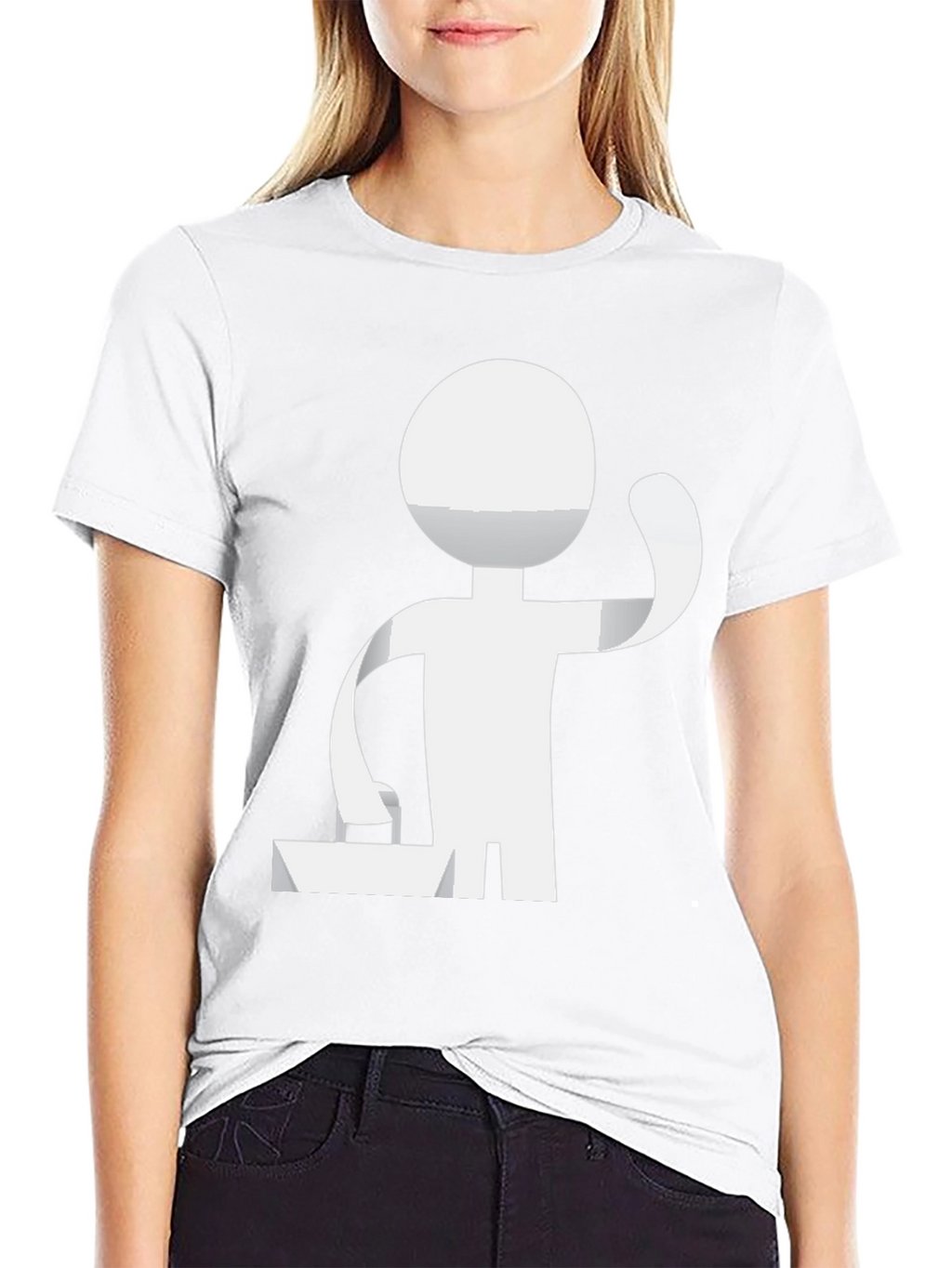 DJ Stick Figure Graphic Tee