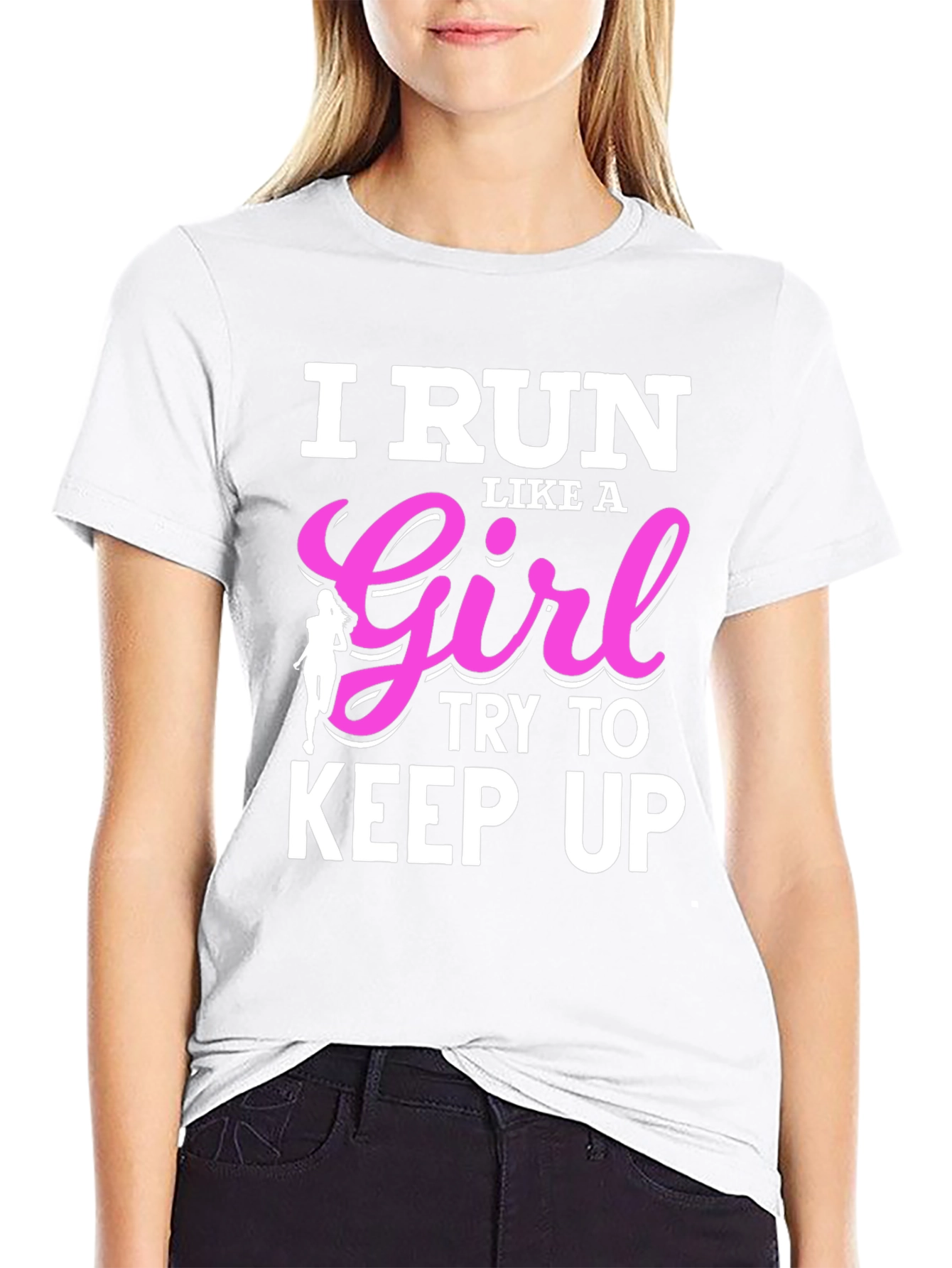 I Run Like A Girl T-Shirt