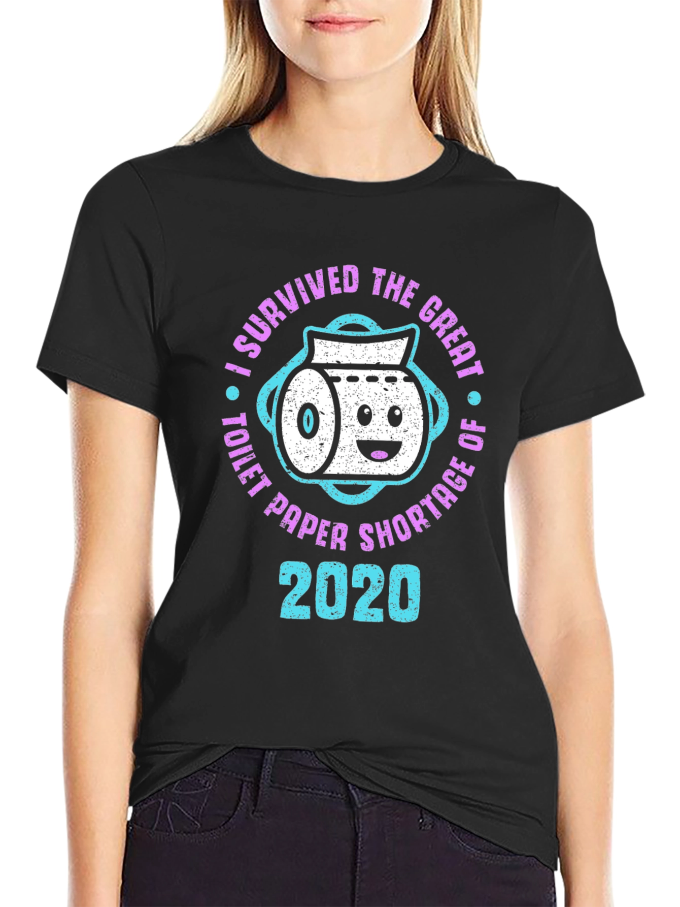 I Survived Toilet Paper Shortage 2020 Graphic Tee