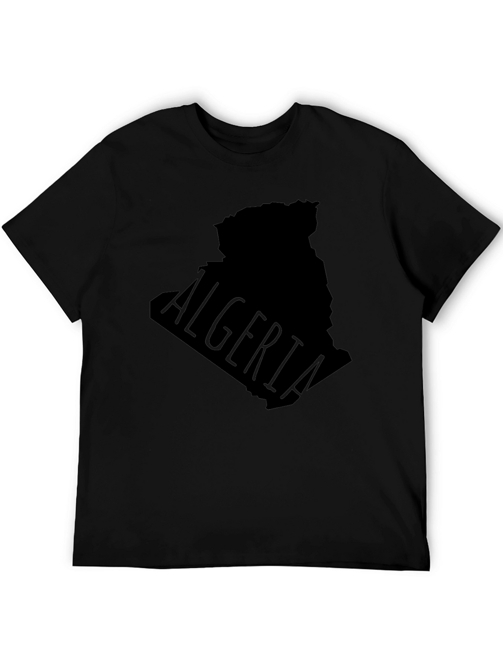 Algeria Map Graphic T-Shirt