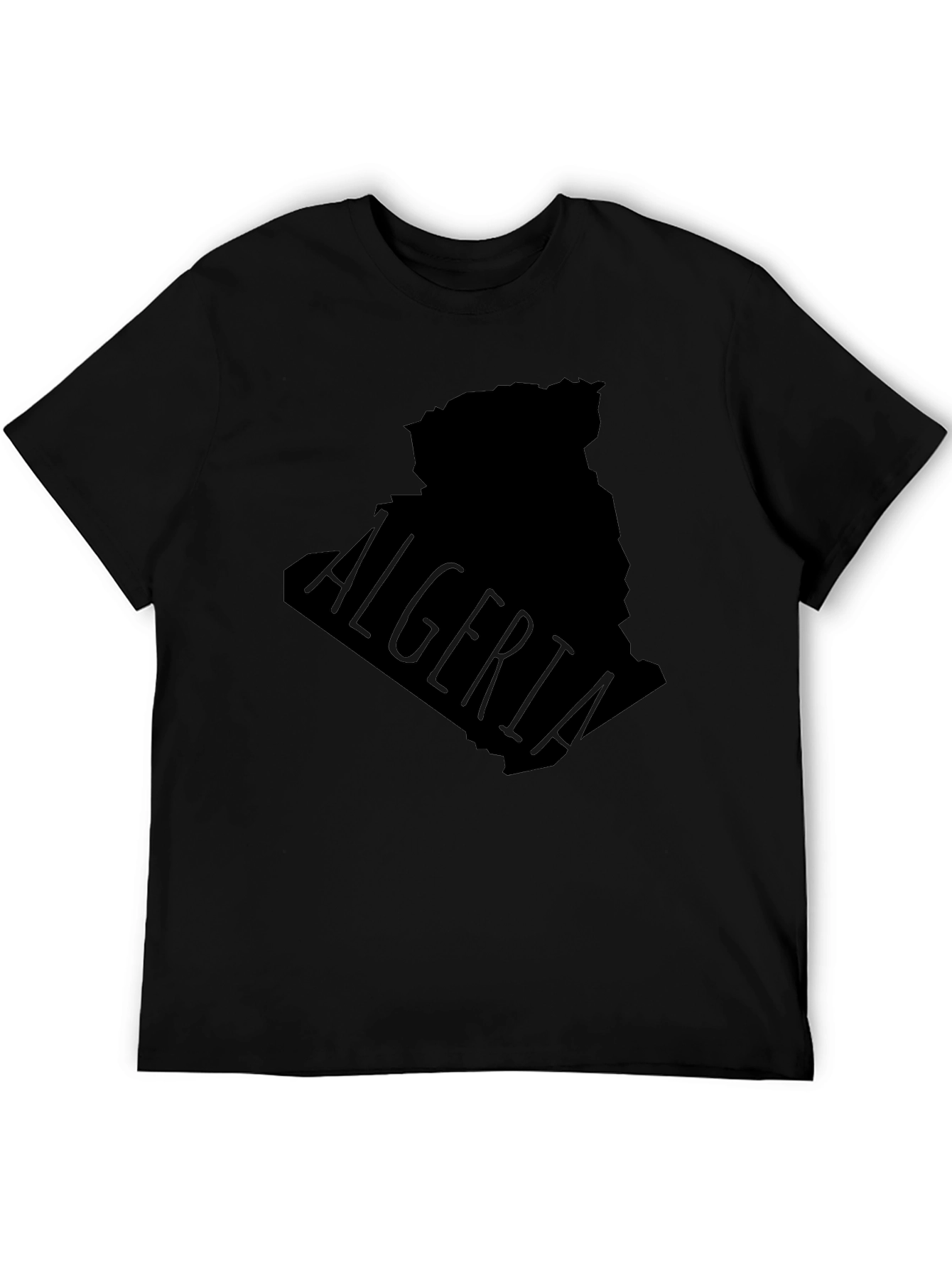 Algeria Map Graphic T-Shirt