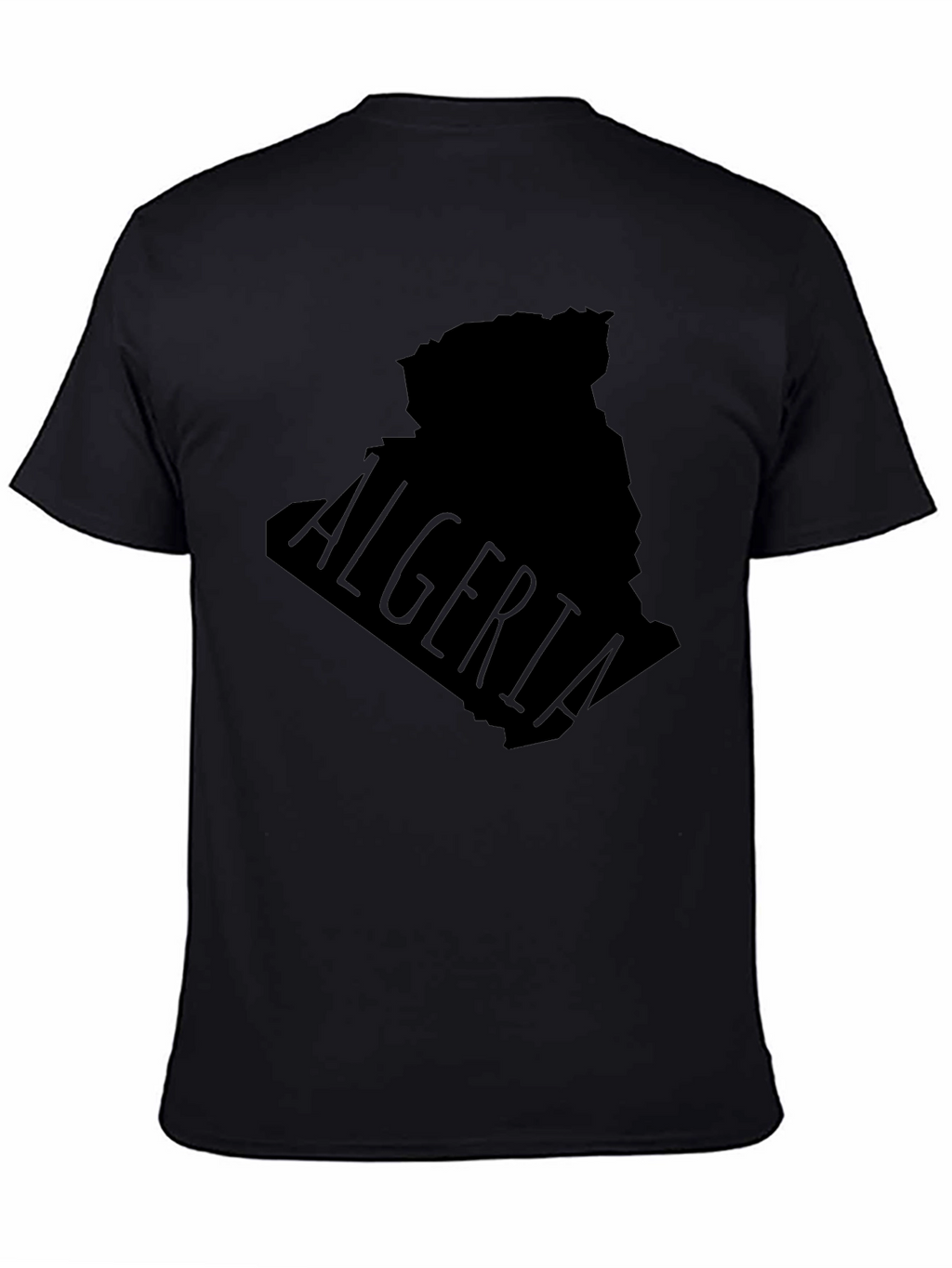 Algeria Map Graphic T-Shirt