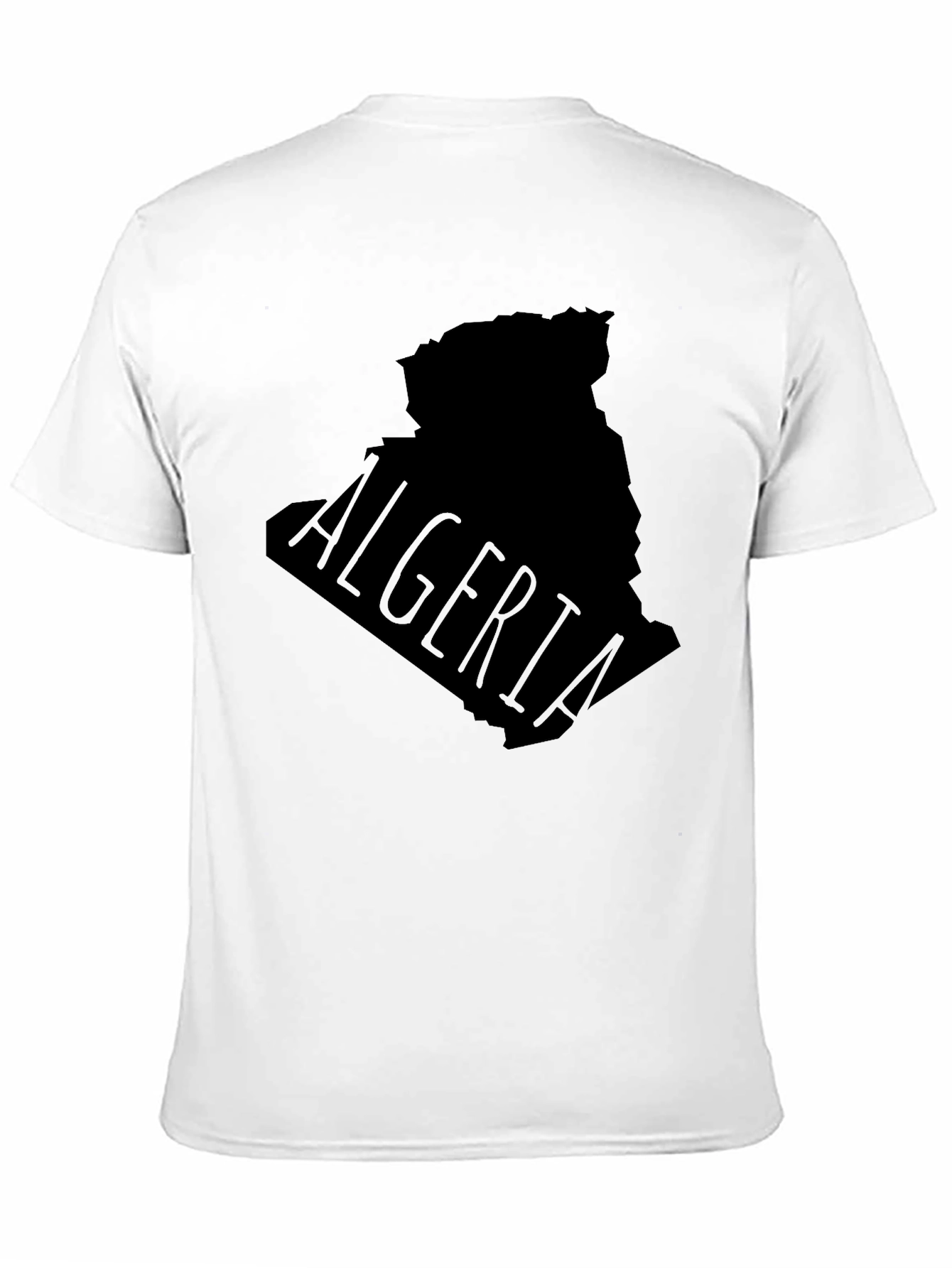 Algeria Map Graphic T-Shirt