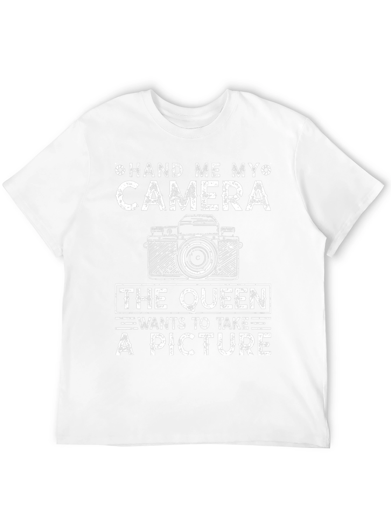 Hand Me My Camera Queen T-Shirt