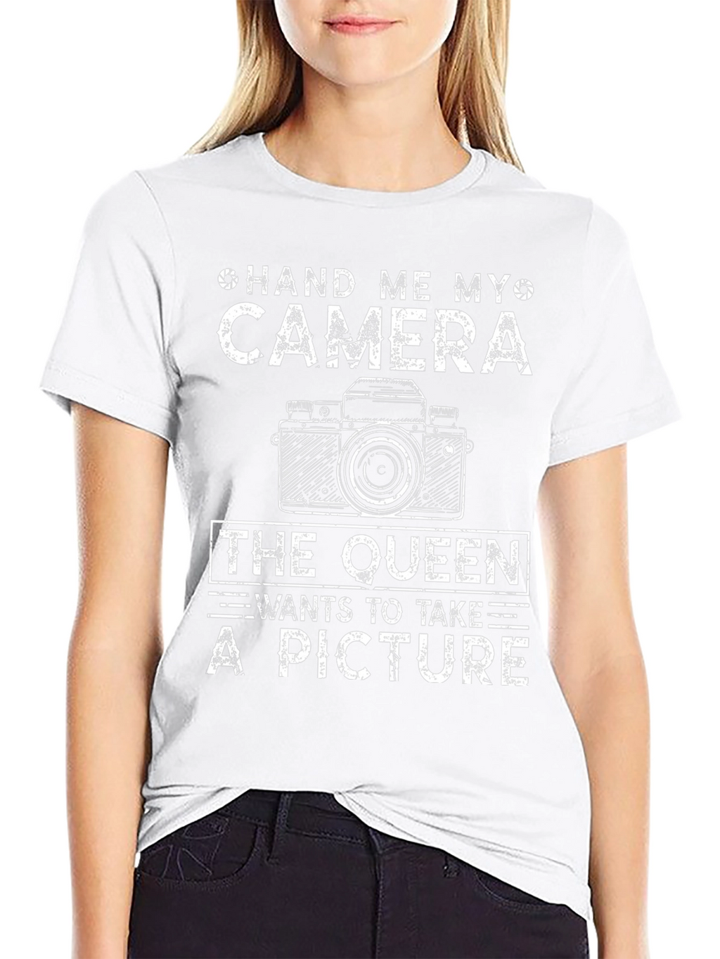 Hand Me My Camera Queen T-Shirt