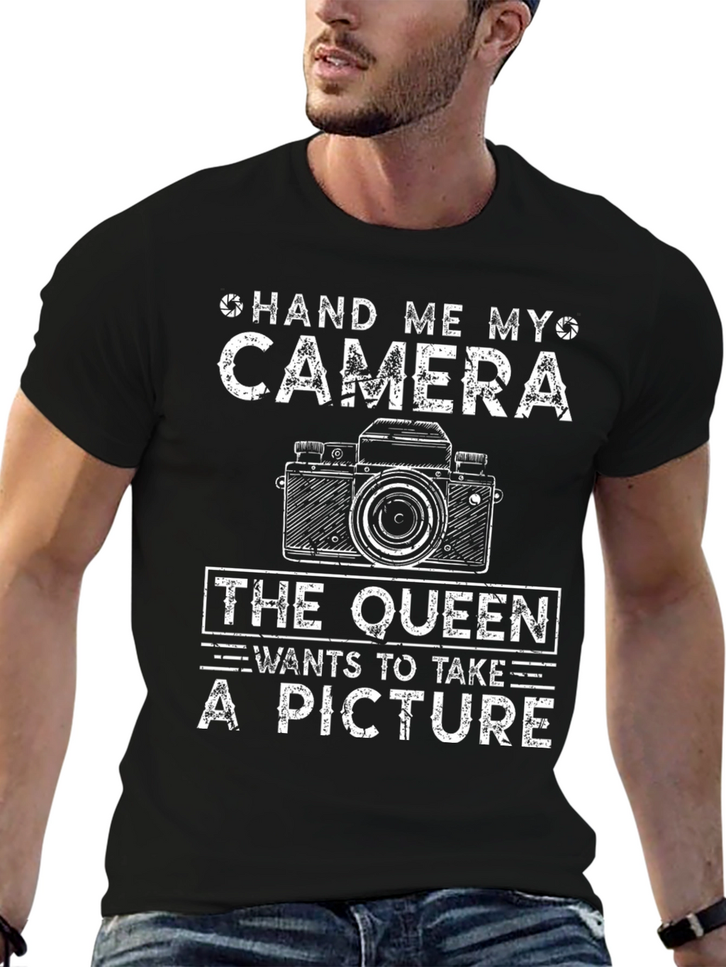 Hand Me My Camera Queen T-Shirt
