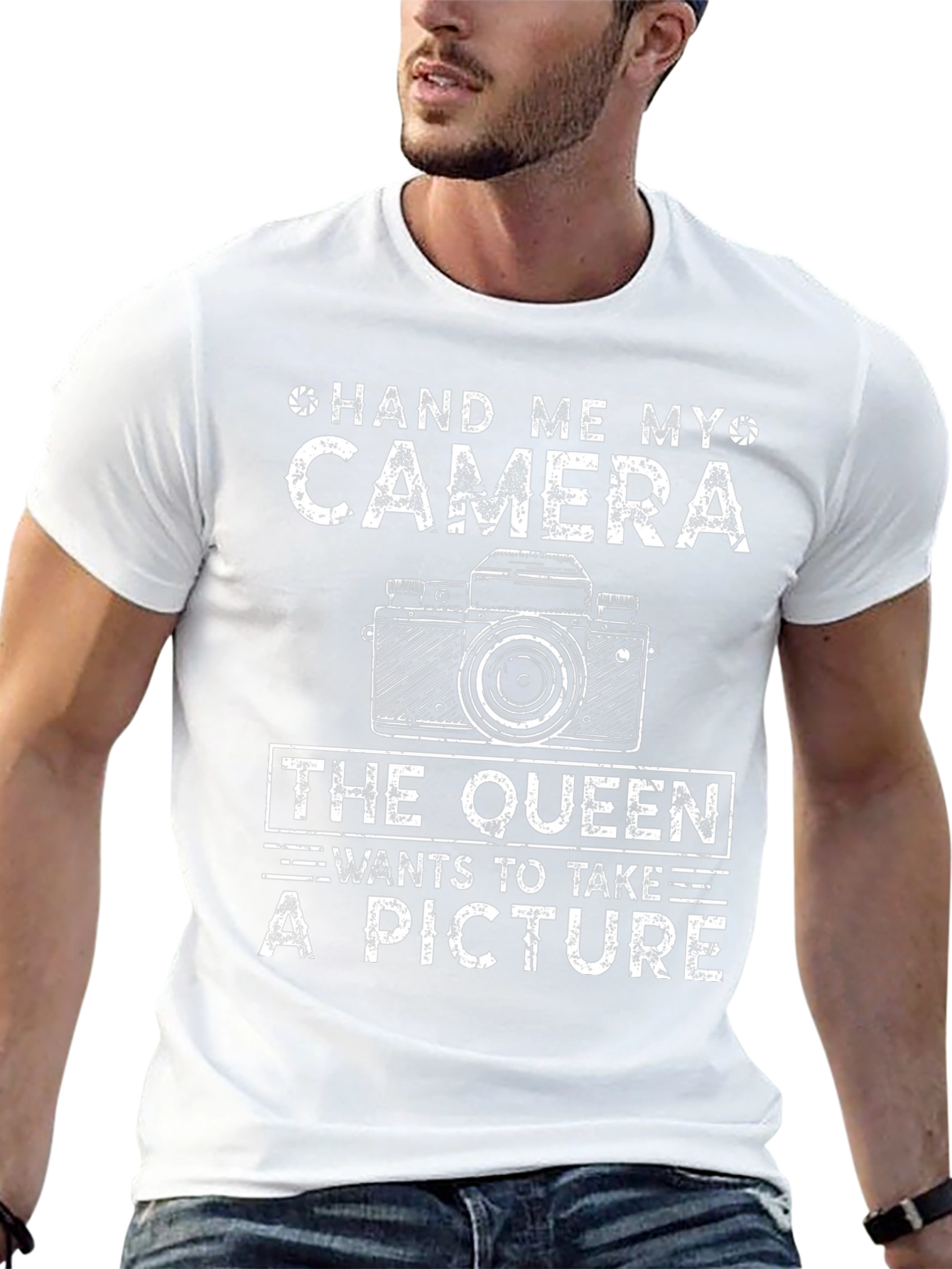 Hand Me My Camera Queen T-Shirt