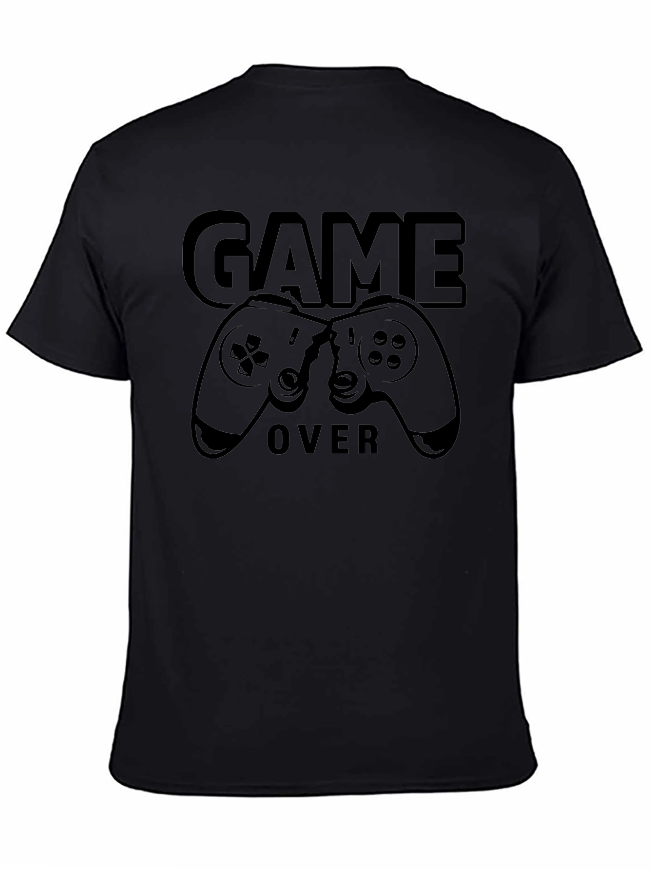 Game Over Controller Graphic T-Shirt - Gamer Style