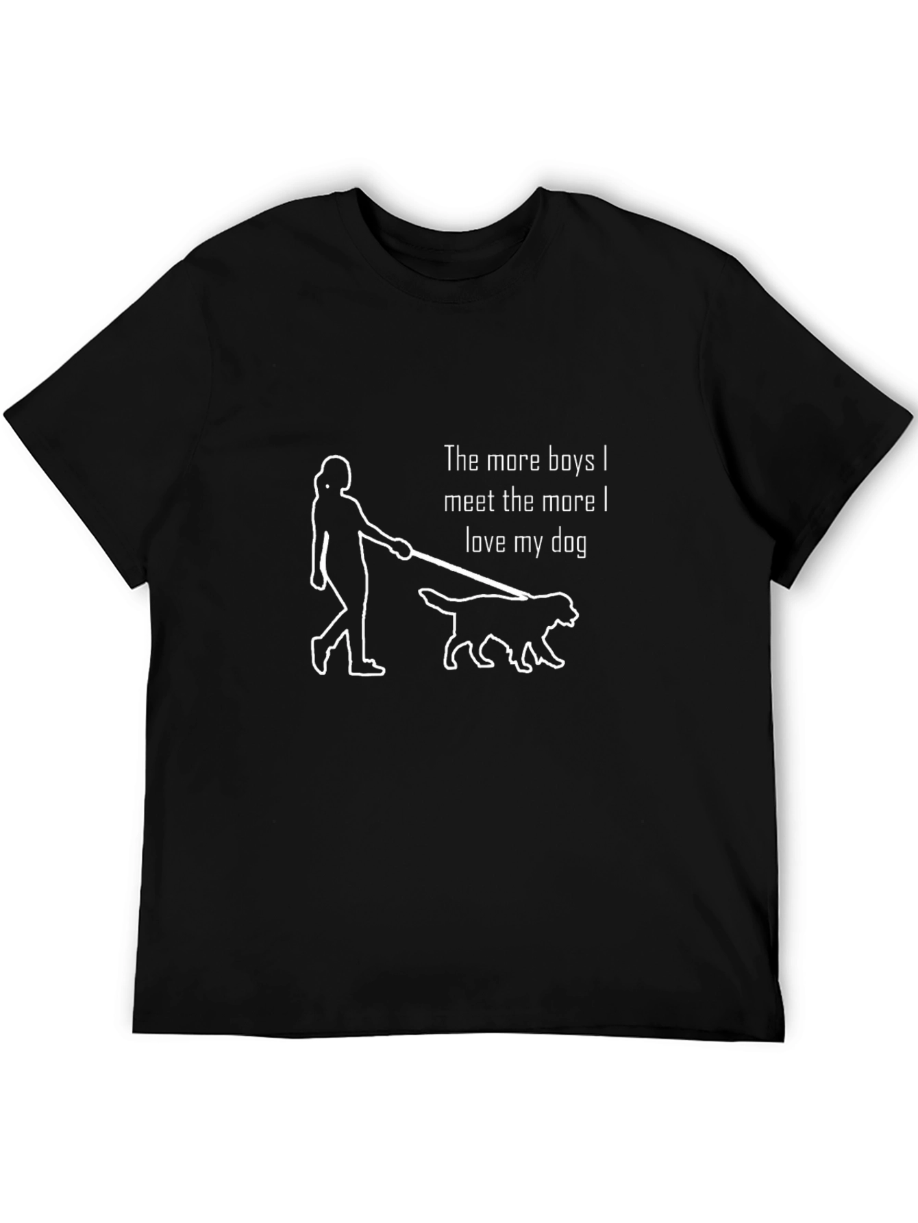 Dog Lover Graphic Tee - More Boys More Dog