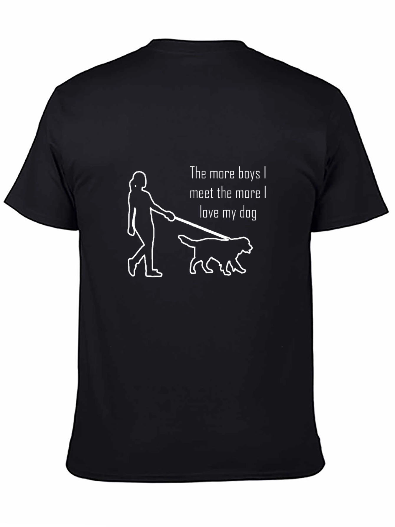 Dog Lover Graphic Tee - More Boys More Dog