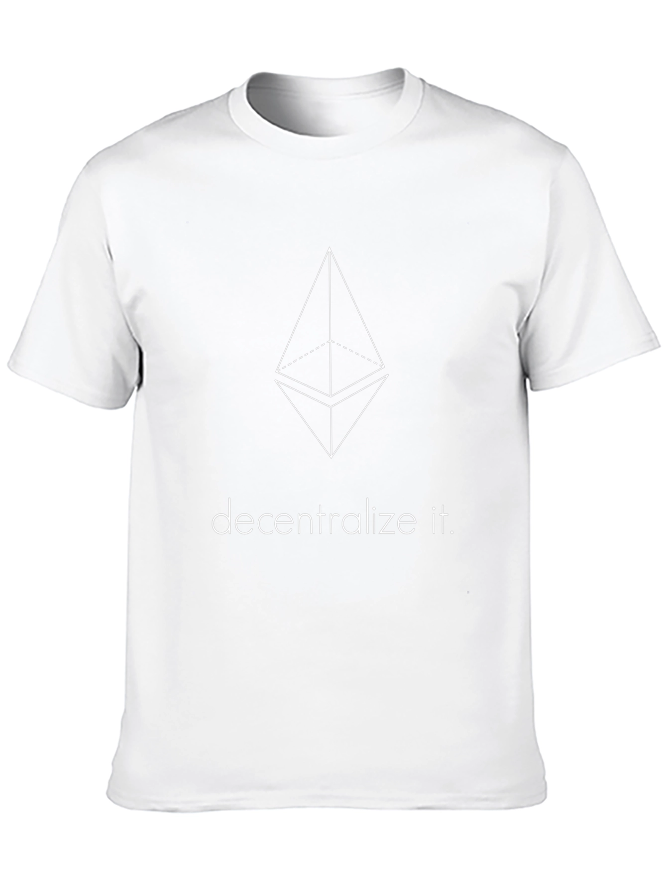 Decentralize It Ethereum Crypto T-Shirt