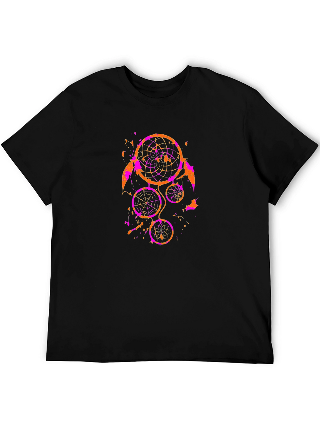 Dreamcatcher Print Black Tee