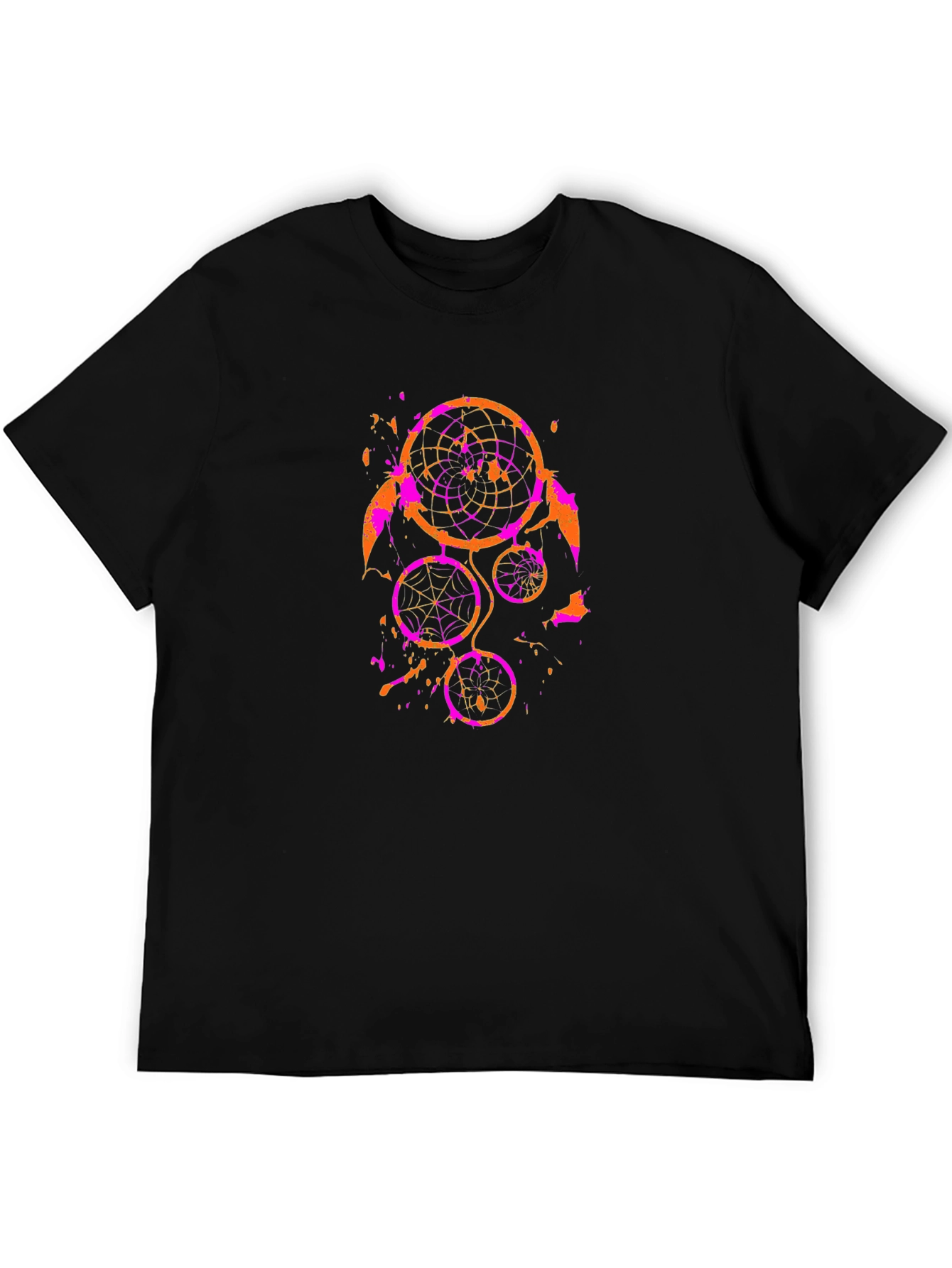 Dreamcatcher Print Black Tee
