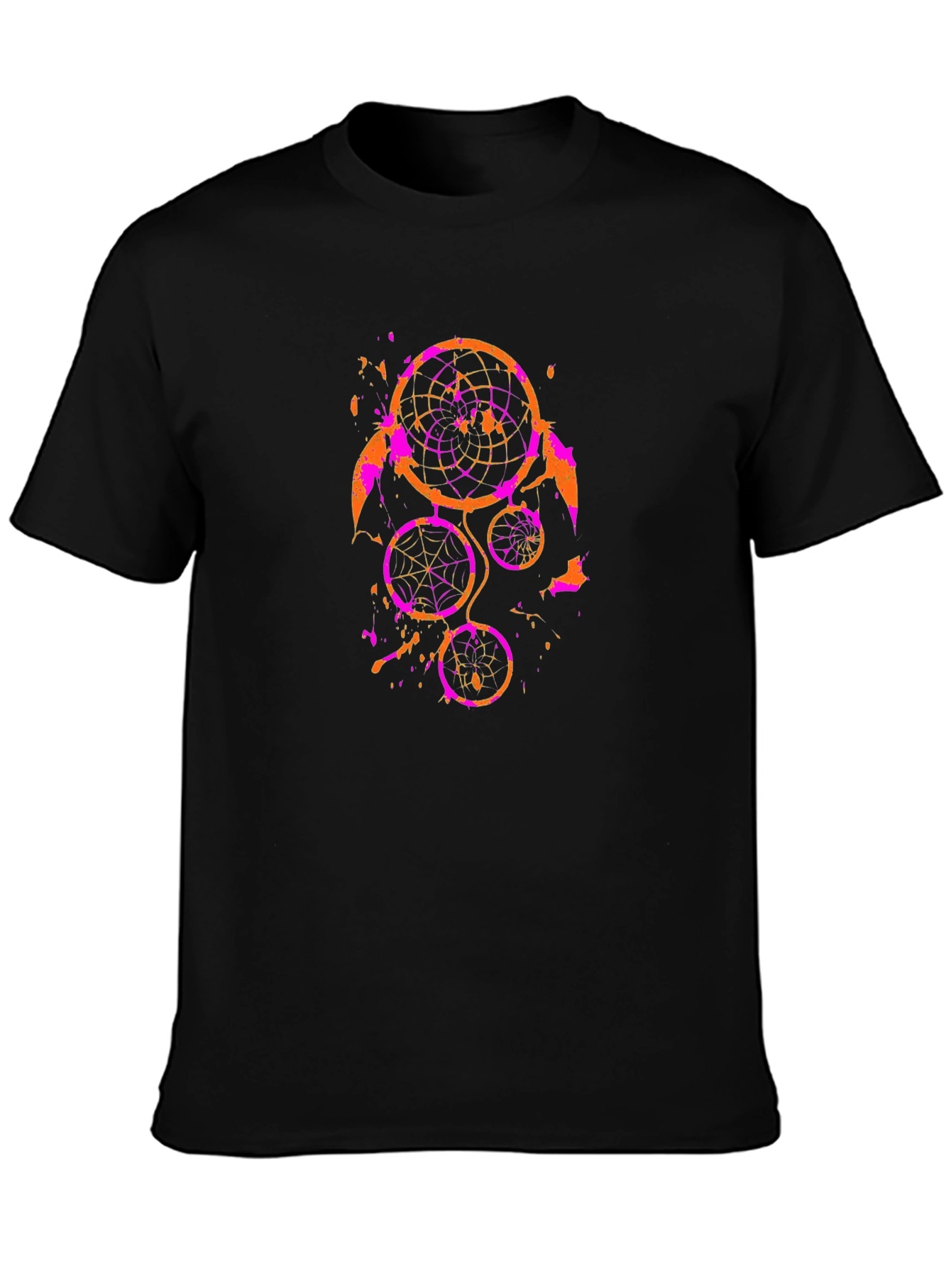 Dreamcatcher Print Black Tee