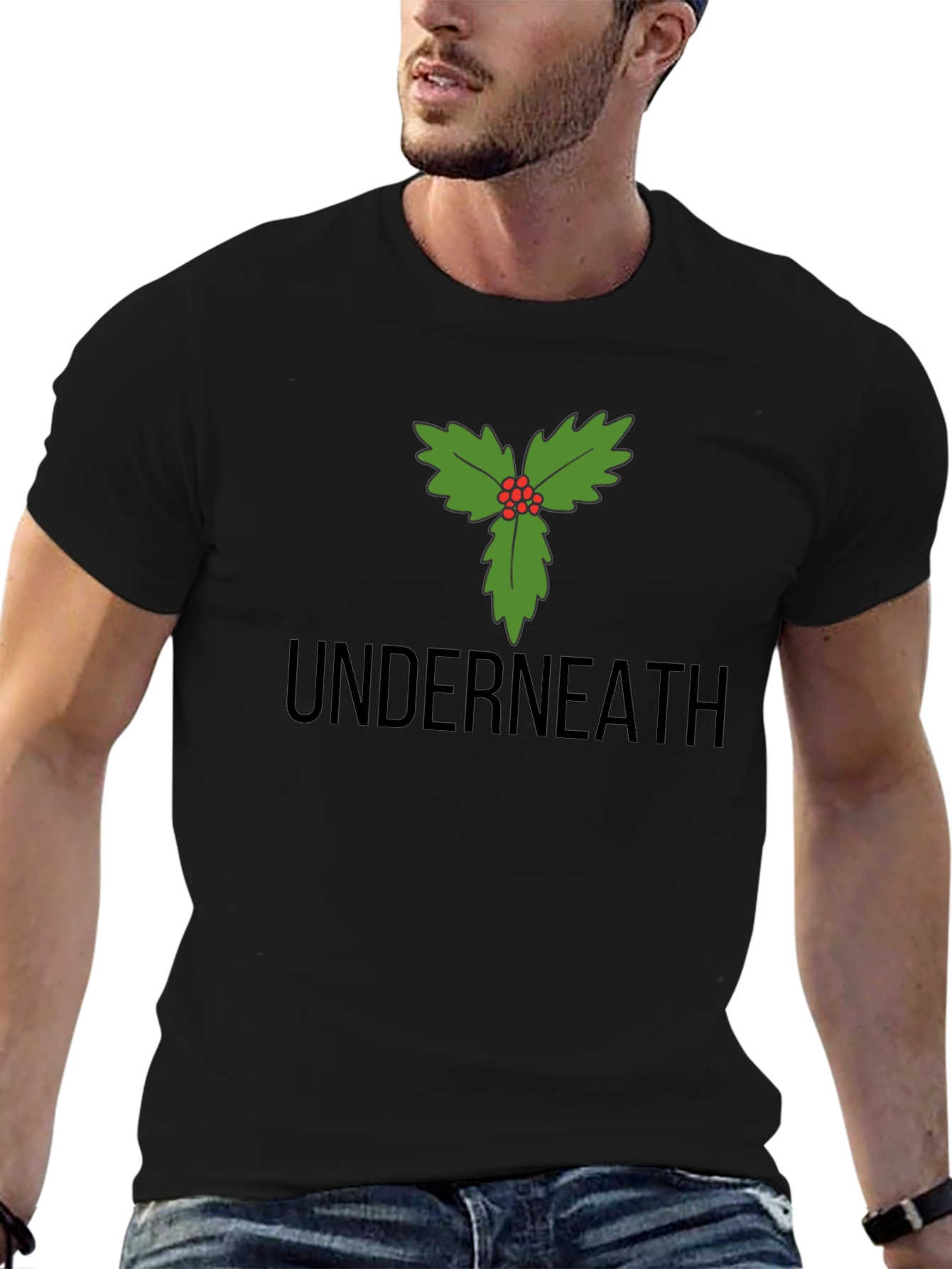 Holly Berry T-Shirt - Underneath Holiday Style