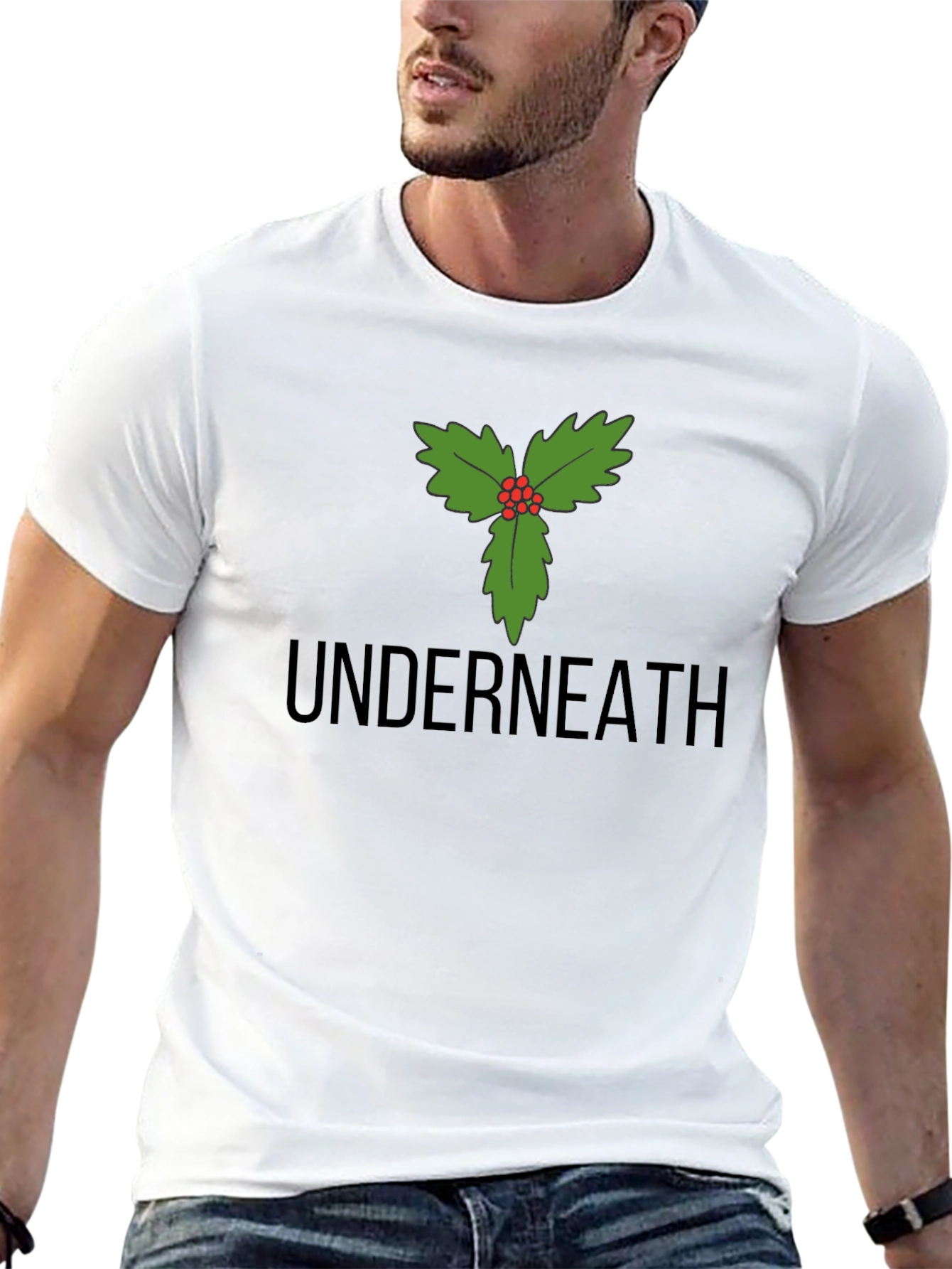 Holly Berry T-Shirt - Underneath Holiday Style