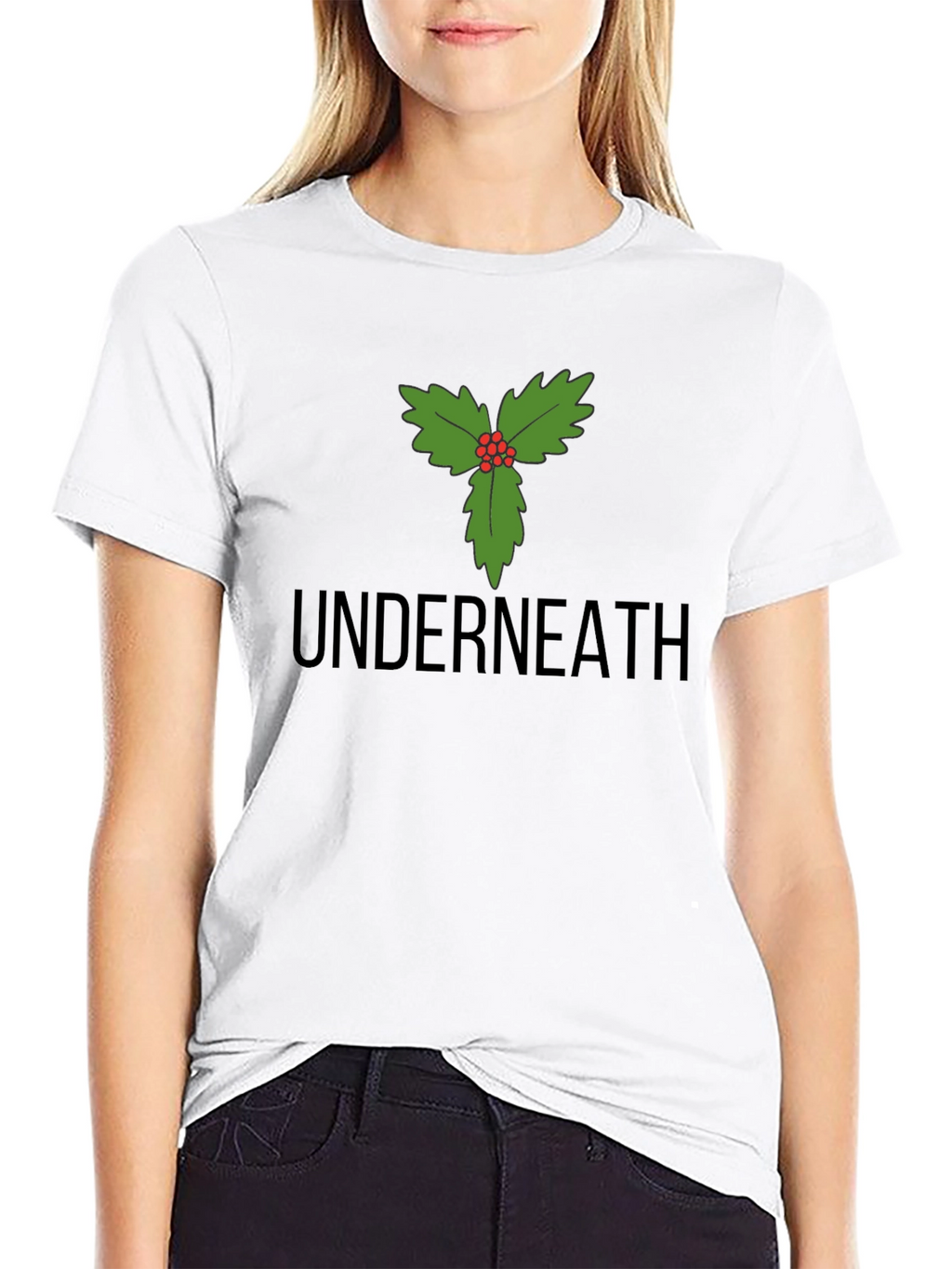 Holly Berry T-Shirt - Underneath Holiday Style