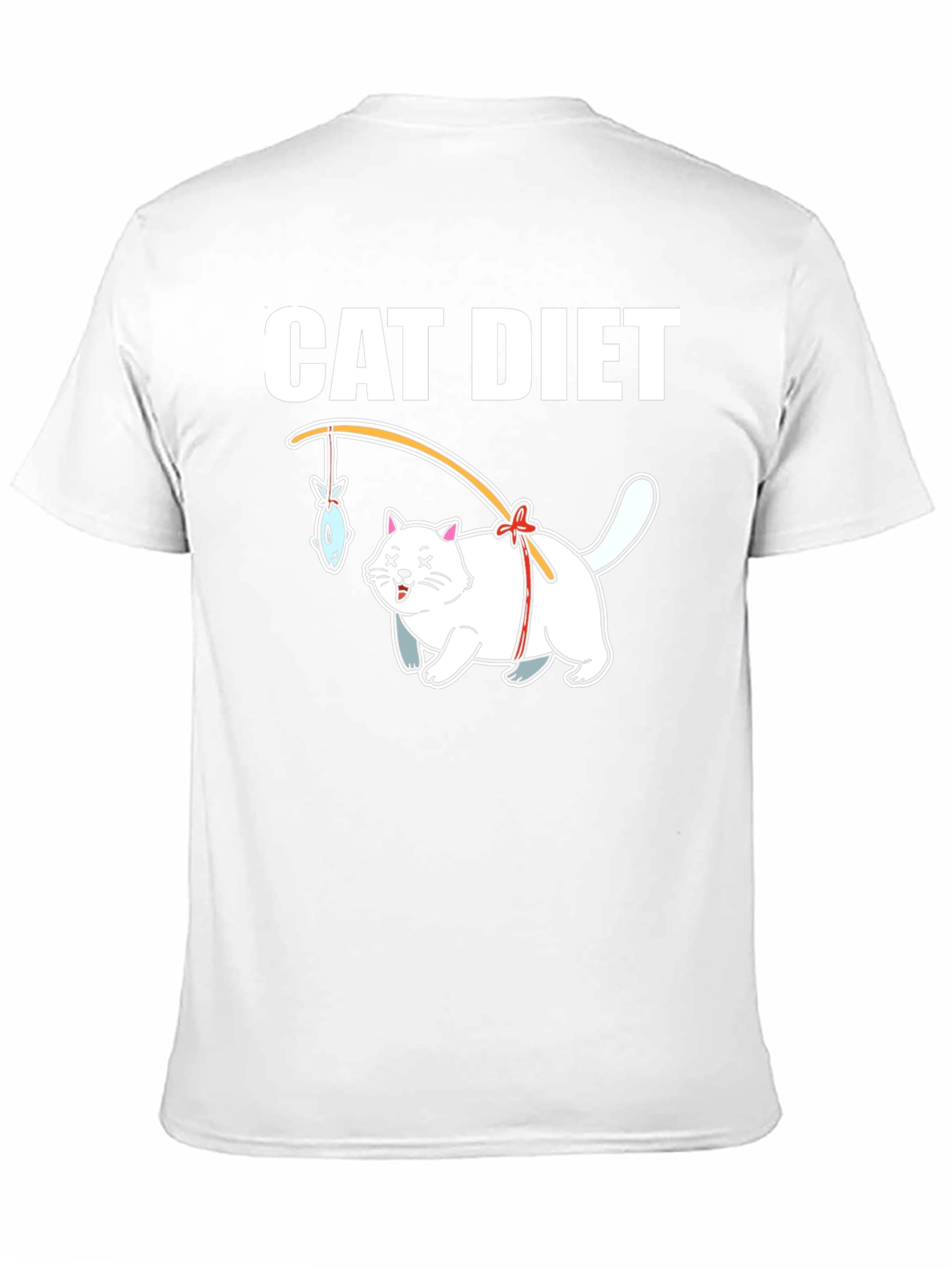 Cat Diet Graphic T-Shirt