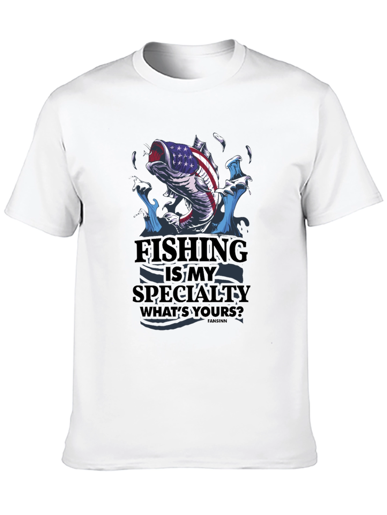 Fishing is My Specialty Graphic T-Shirt