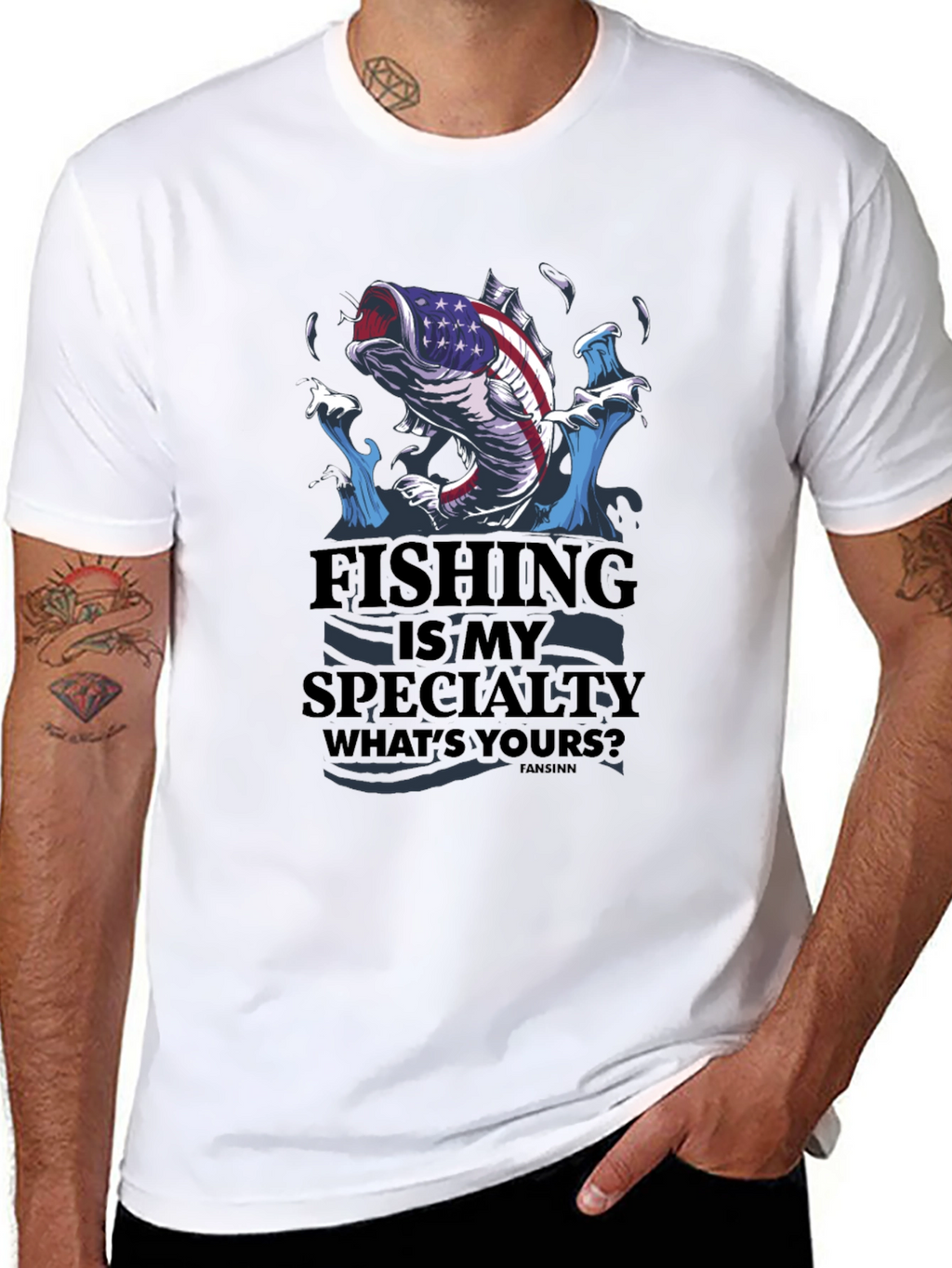 Fishing is My Specialty Graphic T-Shirt