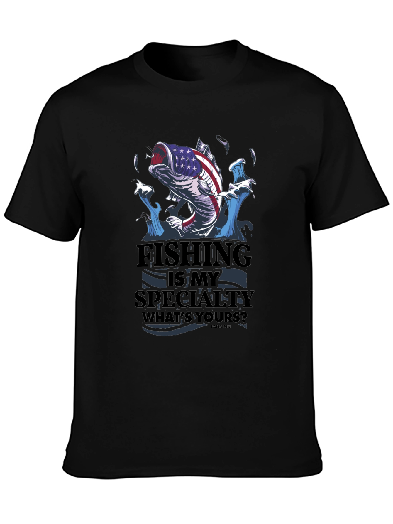 Fishing is My Specialty Graphic T-Shirt