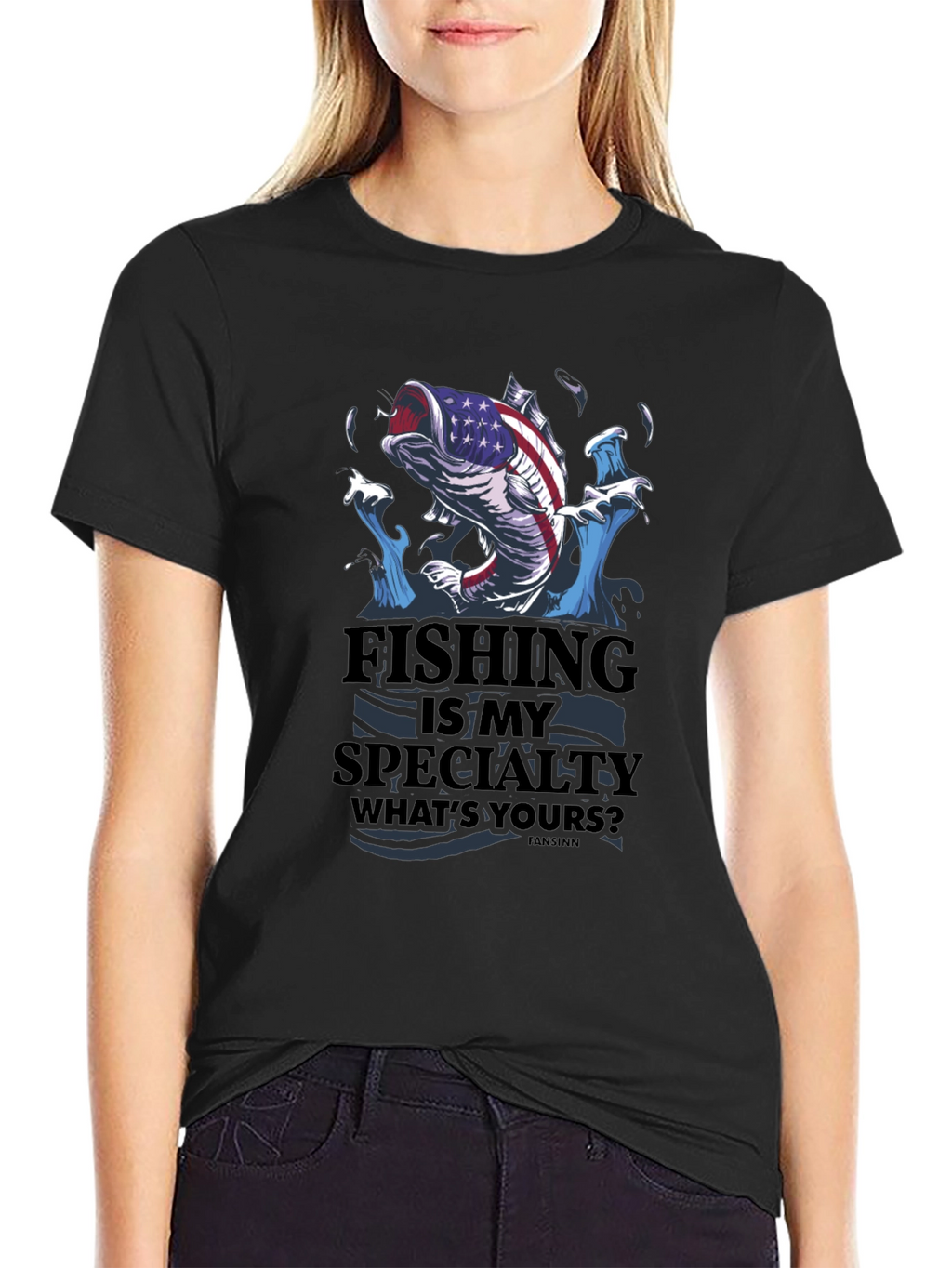 Fishing is My Specialty Graphic T-Shirt